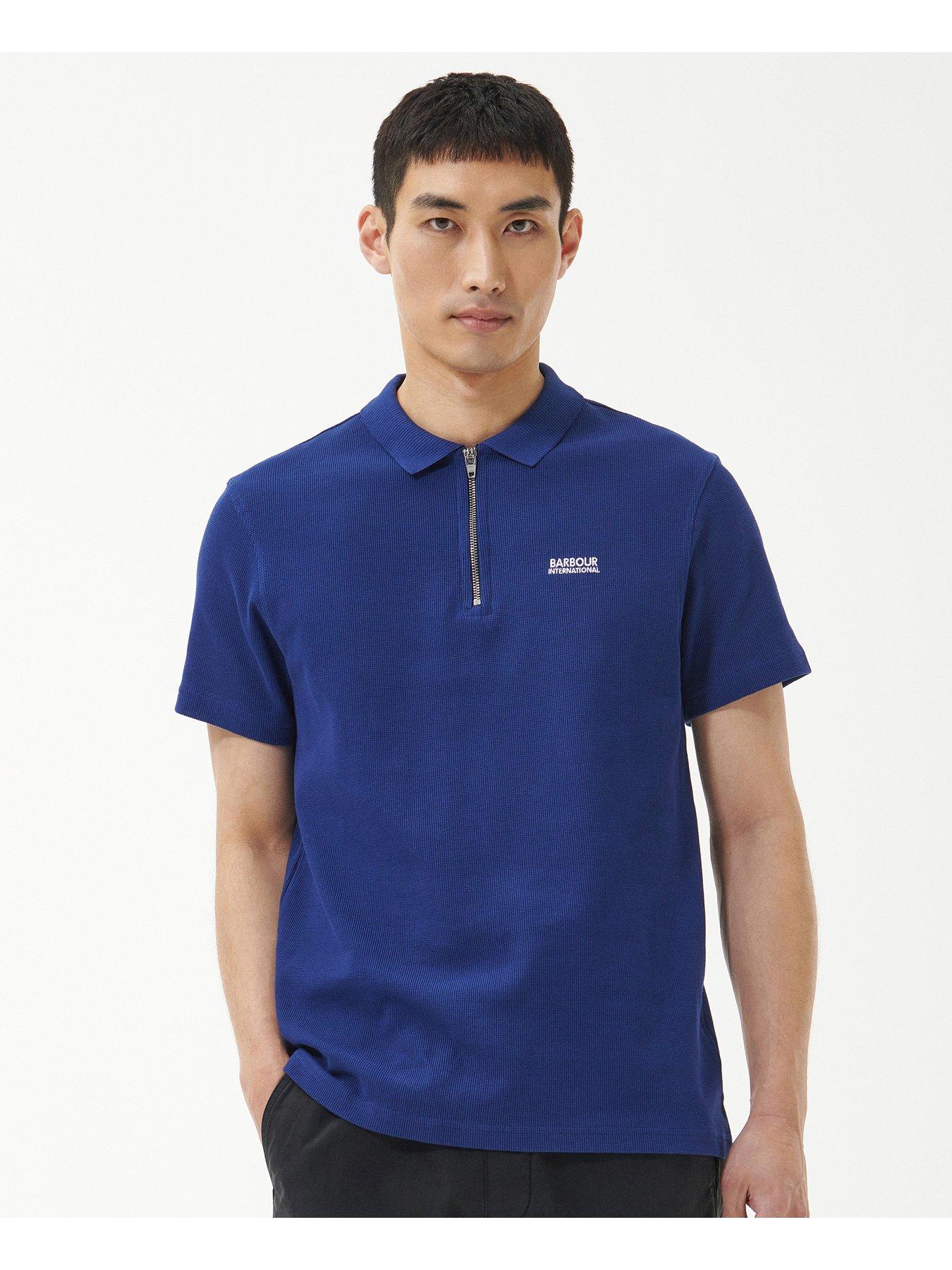 Barbour international hot sale polo shirt