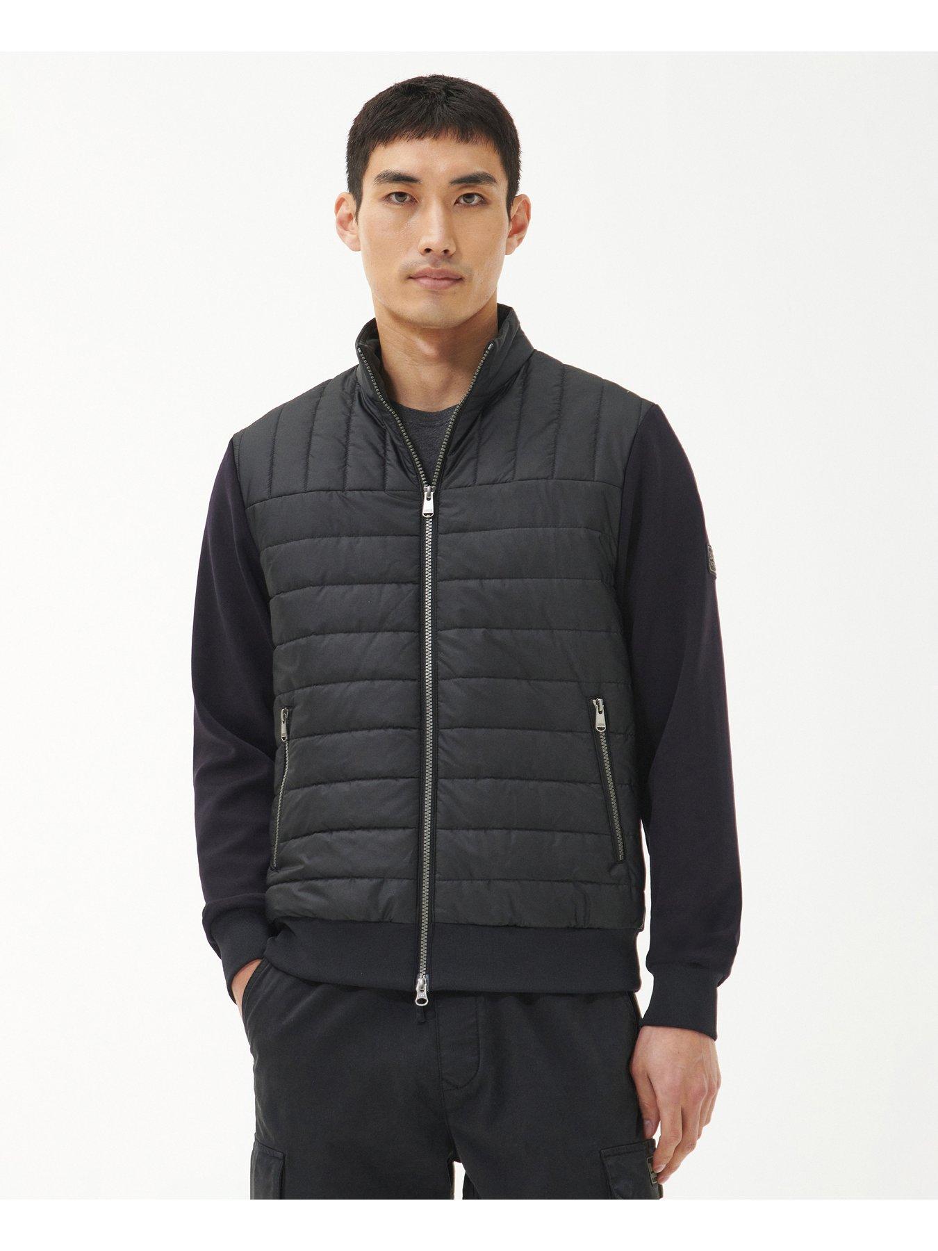 Barbour International Counter Padded Zip Through Jacket - Black