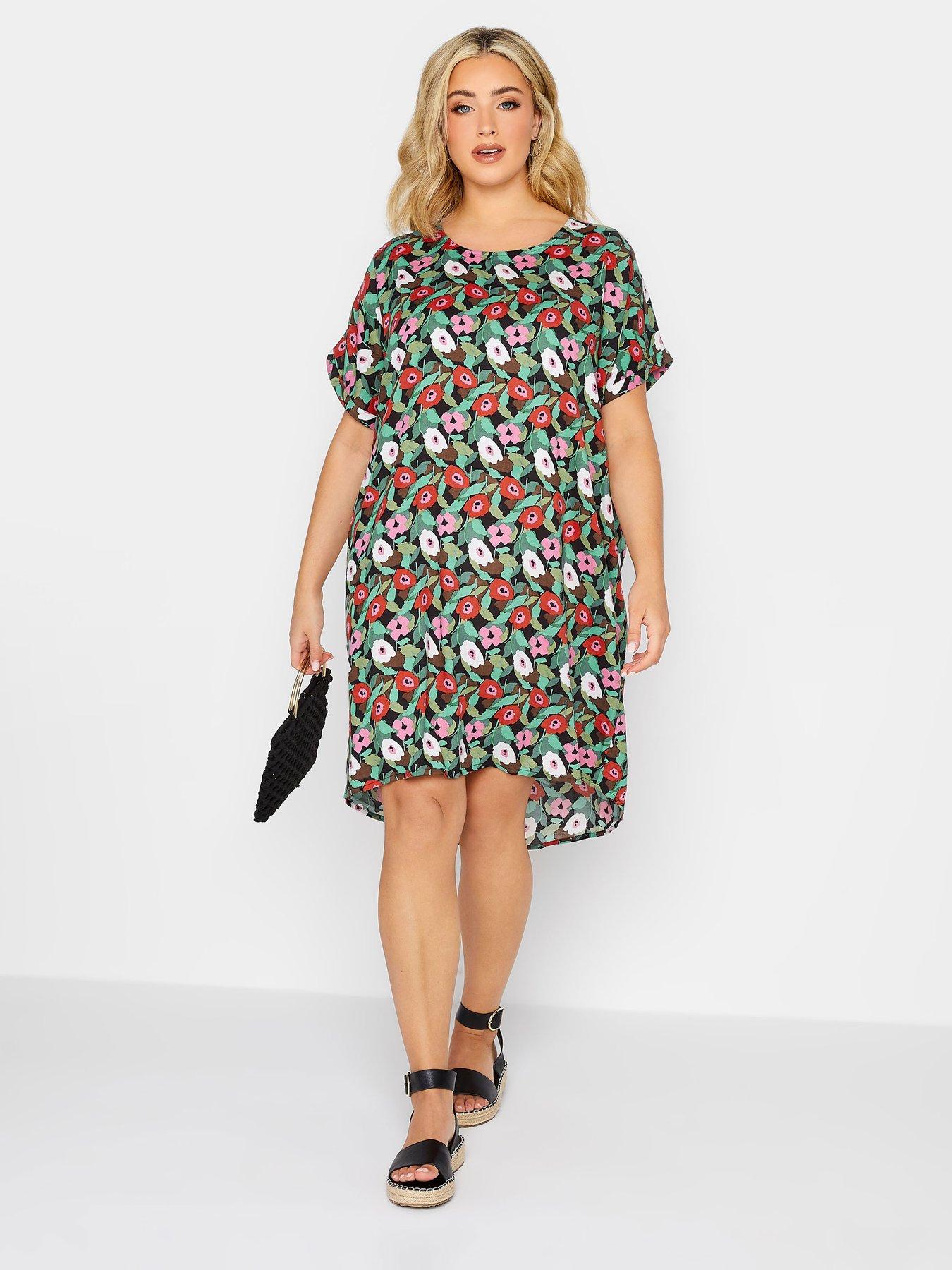 yours-yours-shift-dress-smudge-floral