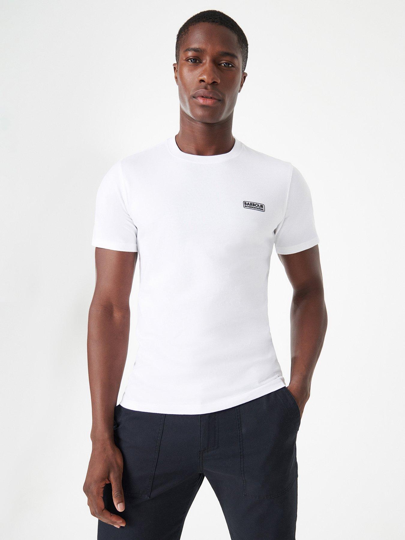 Barbour International International Short Sleeve Small Logo T-Shirt - White