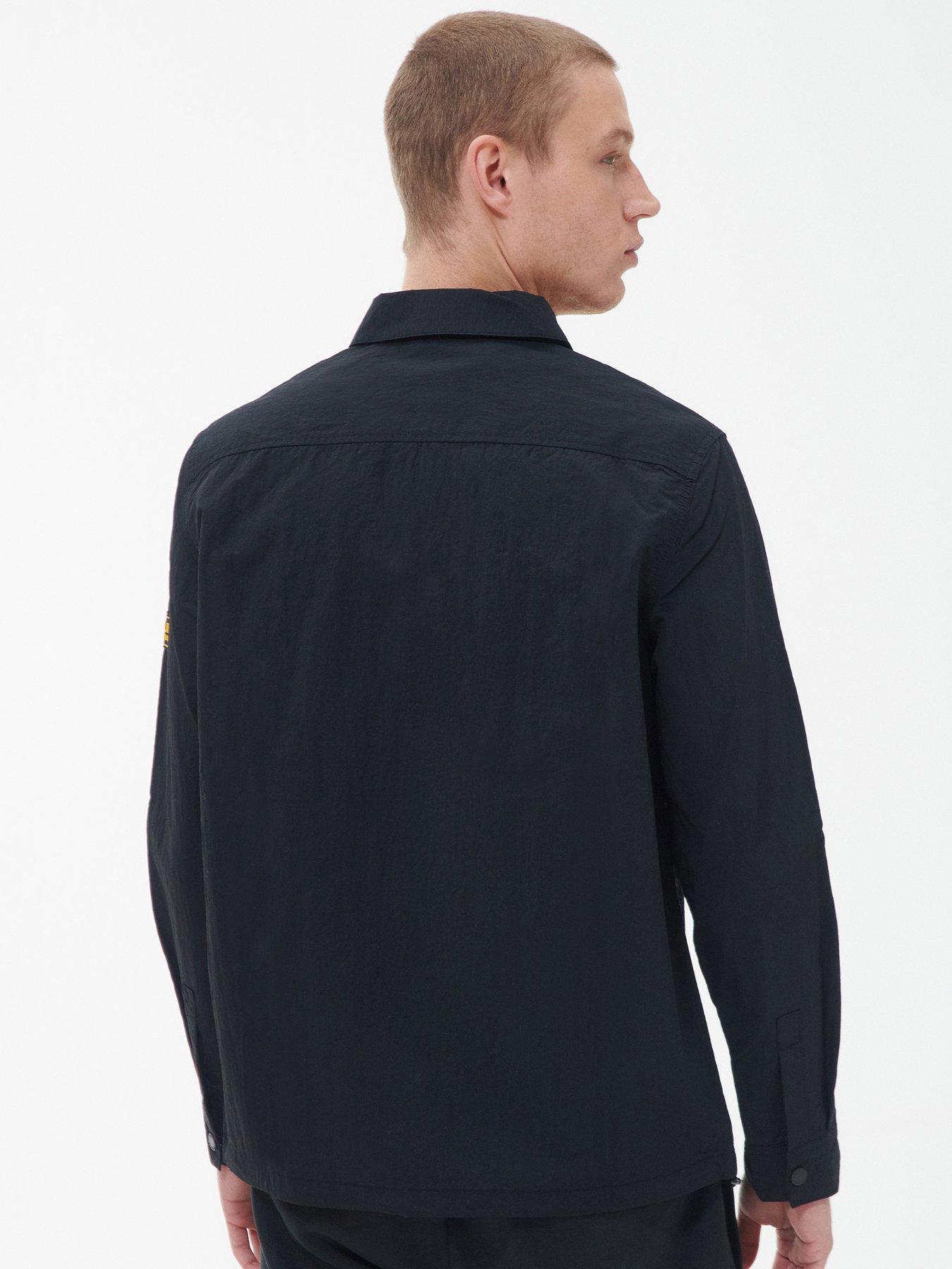 Barbour International Cadwell Double Pocket Overshirt Black