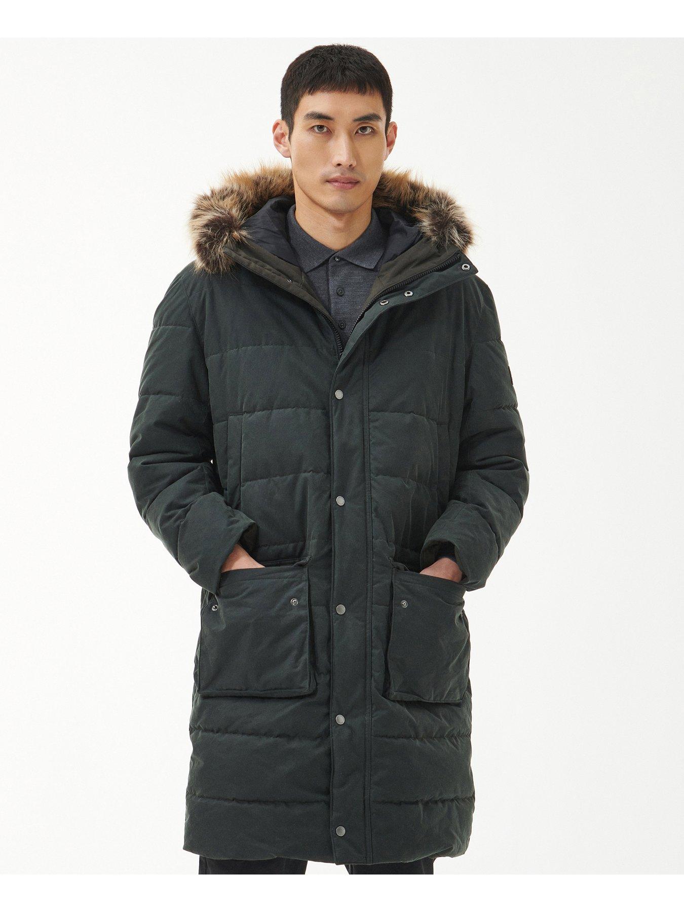 Barbour international race wax parka 2024 jacket