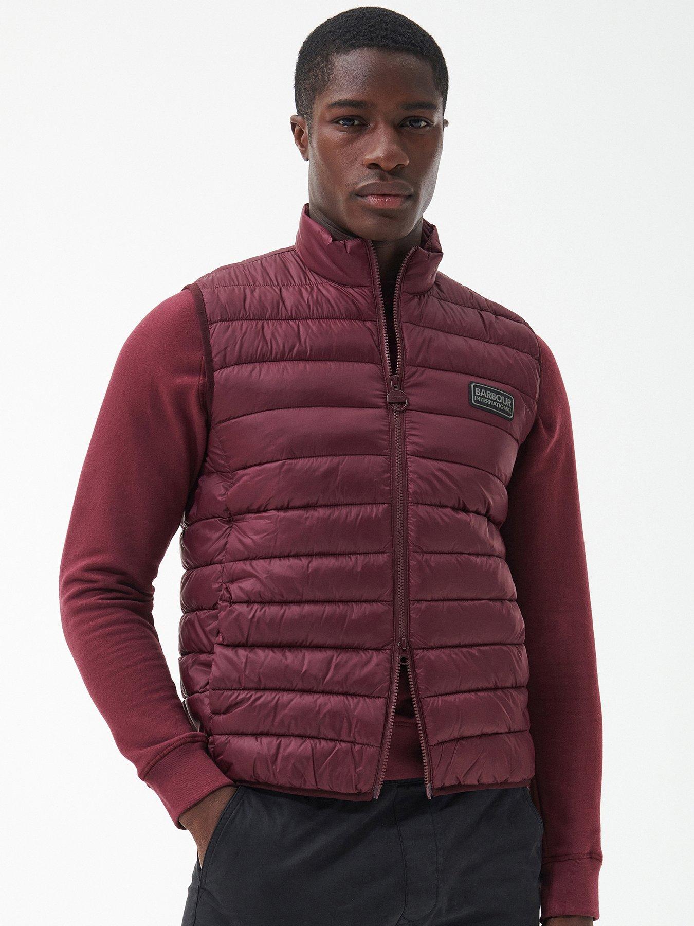 Barbour International Tourer Reed Padded Gilet Red Very Ireland