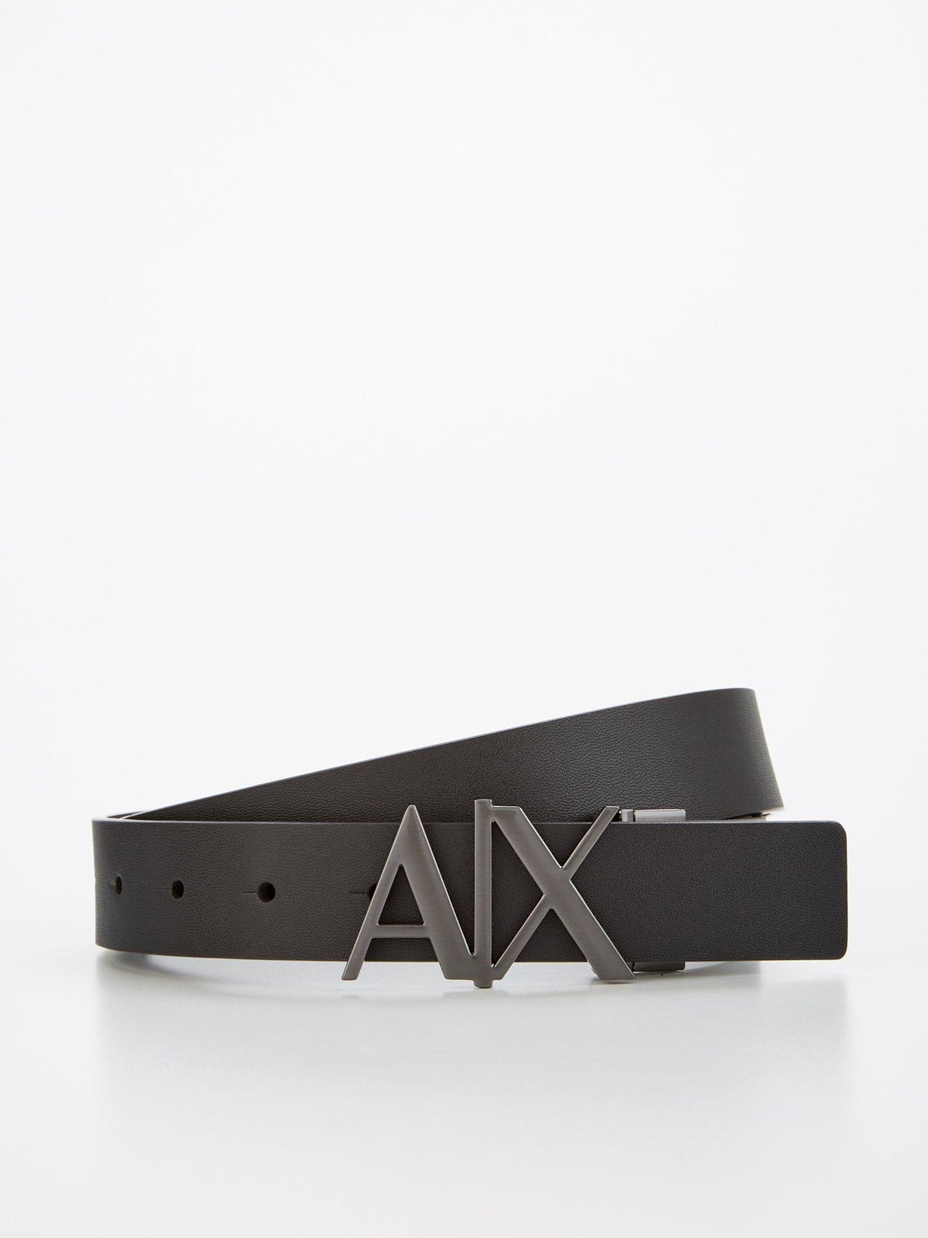 Image 1 of 4 of Armani Exchange Belt - Black