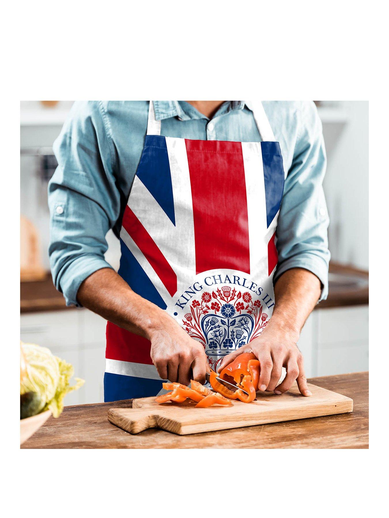 rucomfy Kings Coronation Union Jack Apron | Very Ireland