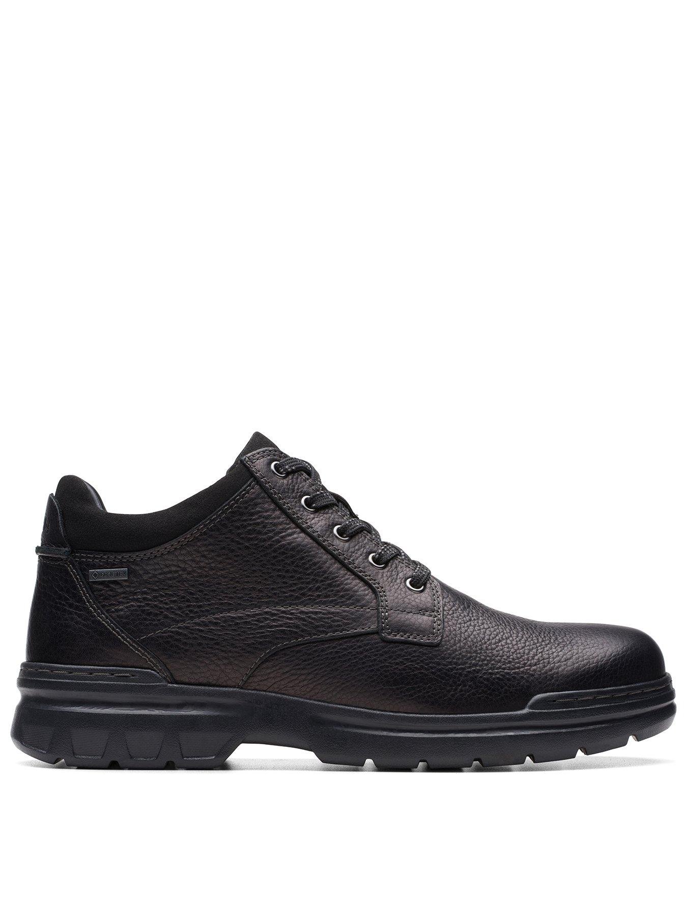 Clarks Rockie Mid Wide Fit Goretex Boots Black Very Ireland