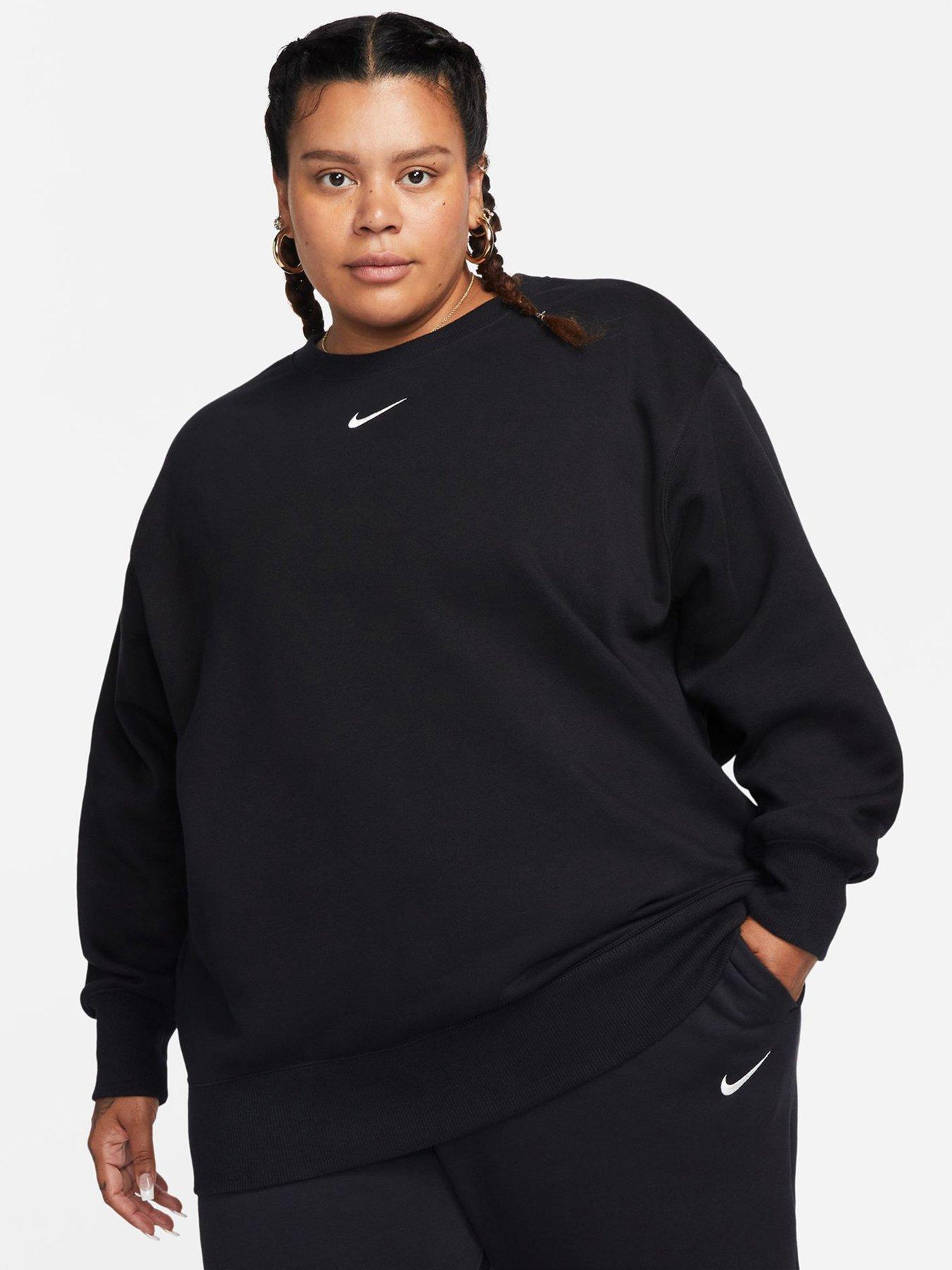 Nike Sportswear Club Fleece Women's Pullover Hoodie - Beige (Plus Size)