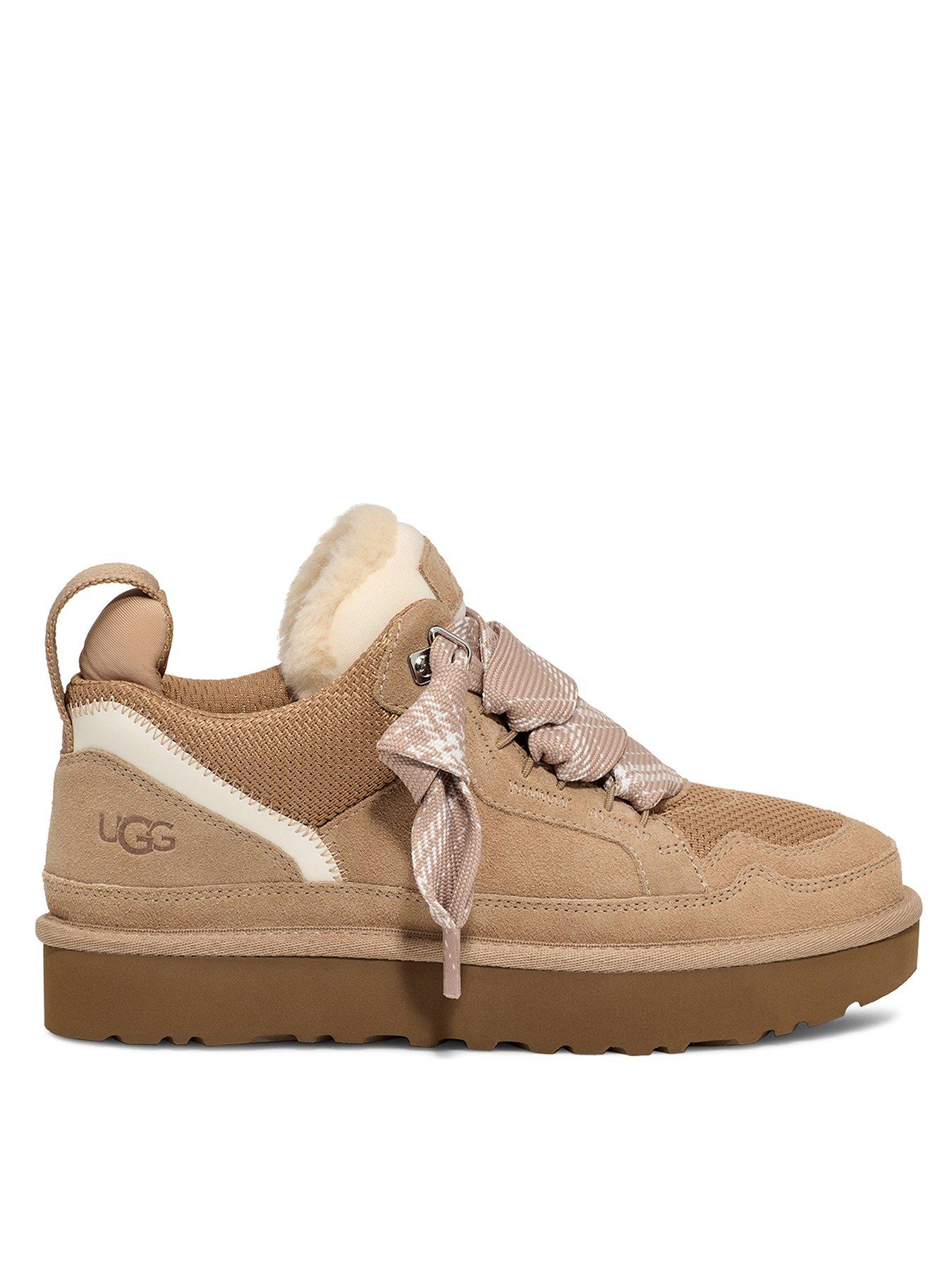 undefined Ugg Lowmel Lace Up Trainer - Sand