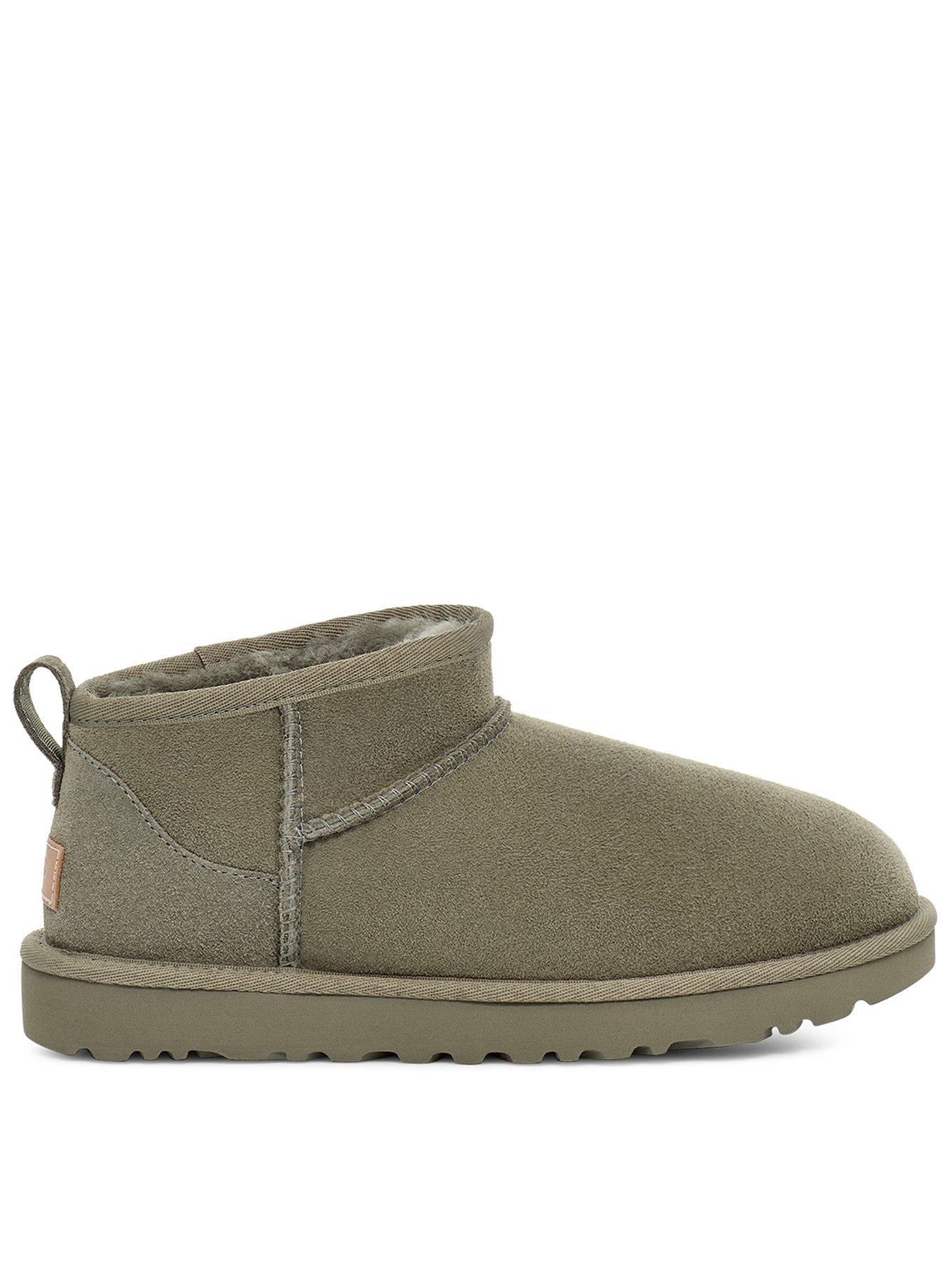 Ugg Classic Ultra Mini Boots Moss Green