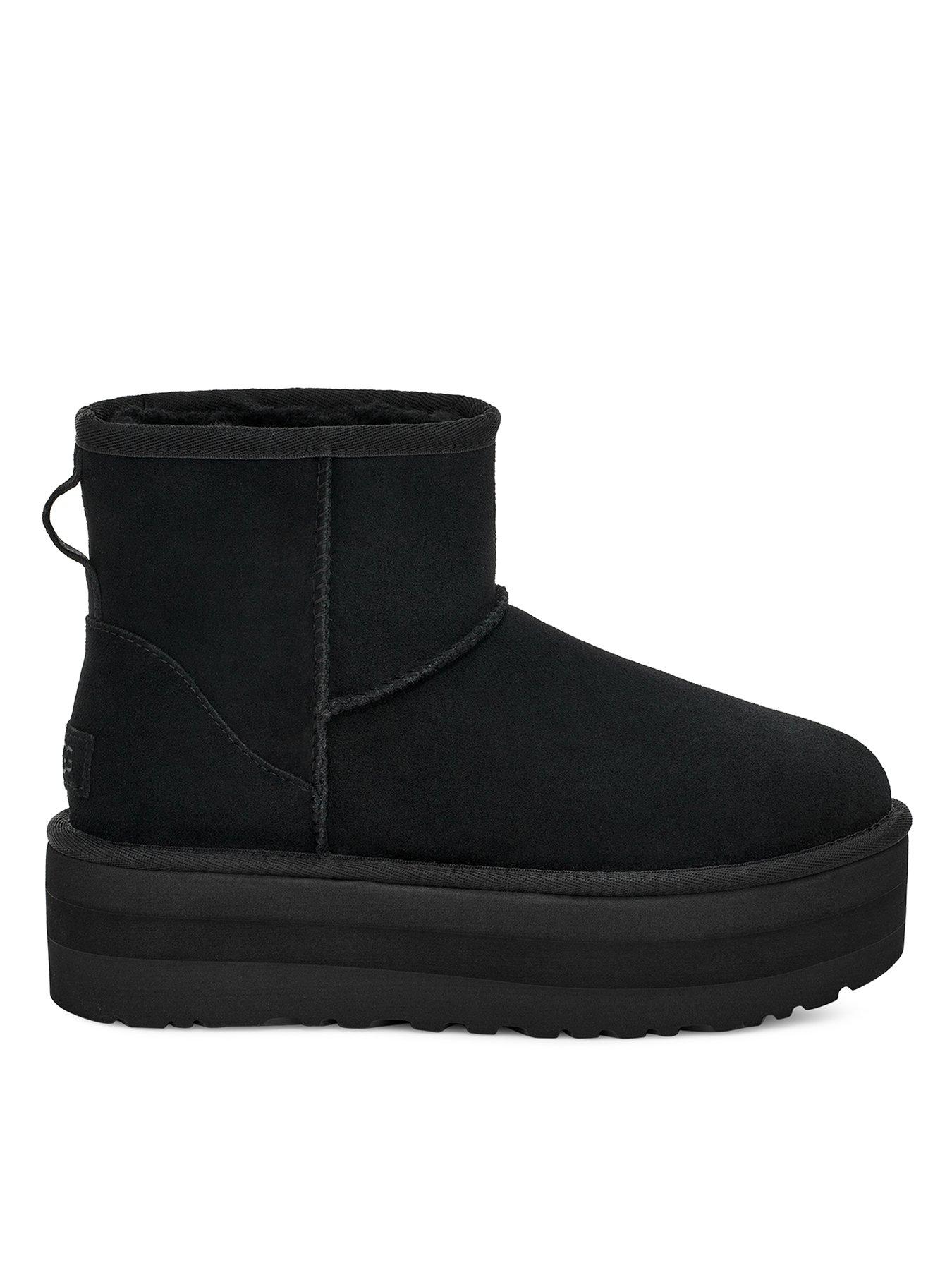 Womens black ankle ugg boots sale