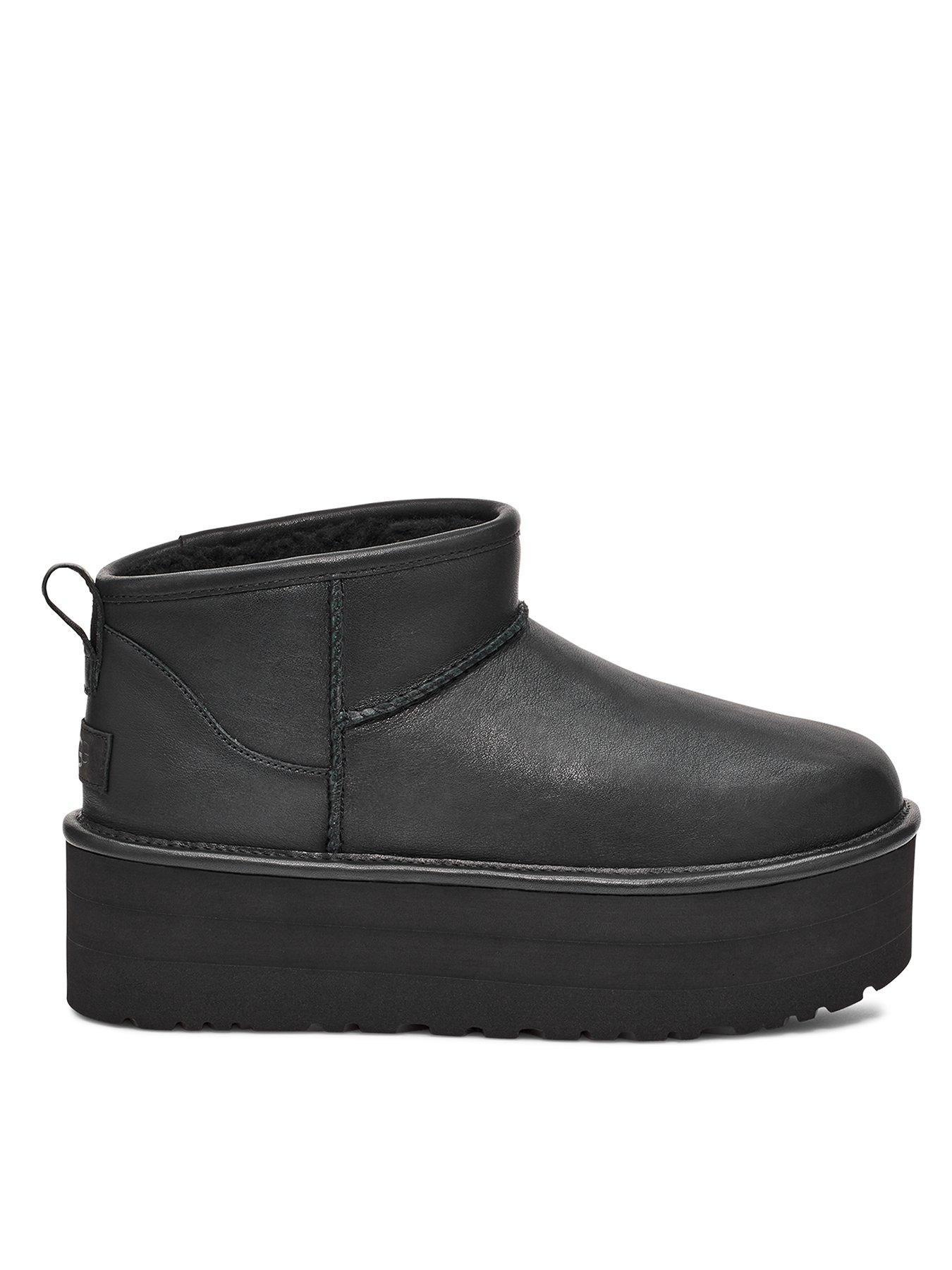 ugg-classic-ultra-mini-platform-boots-black-leather