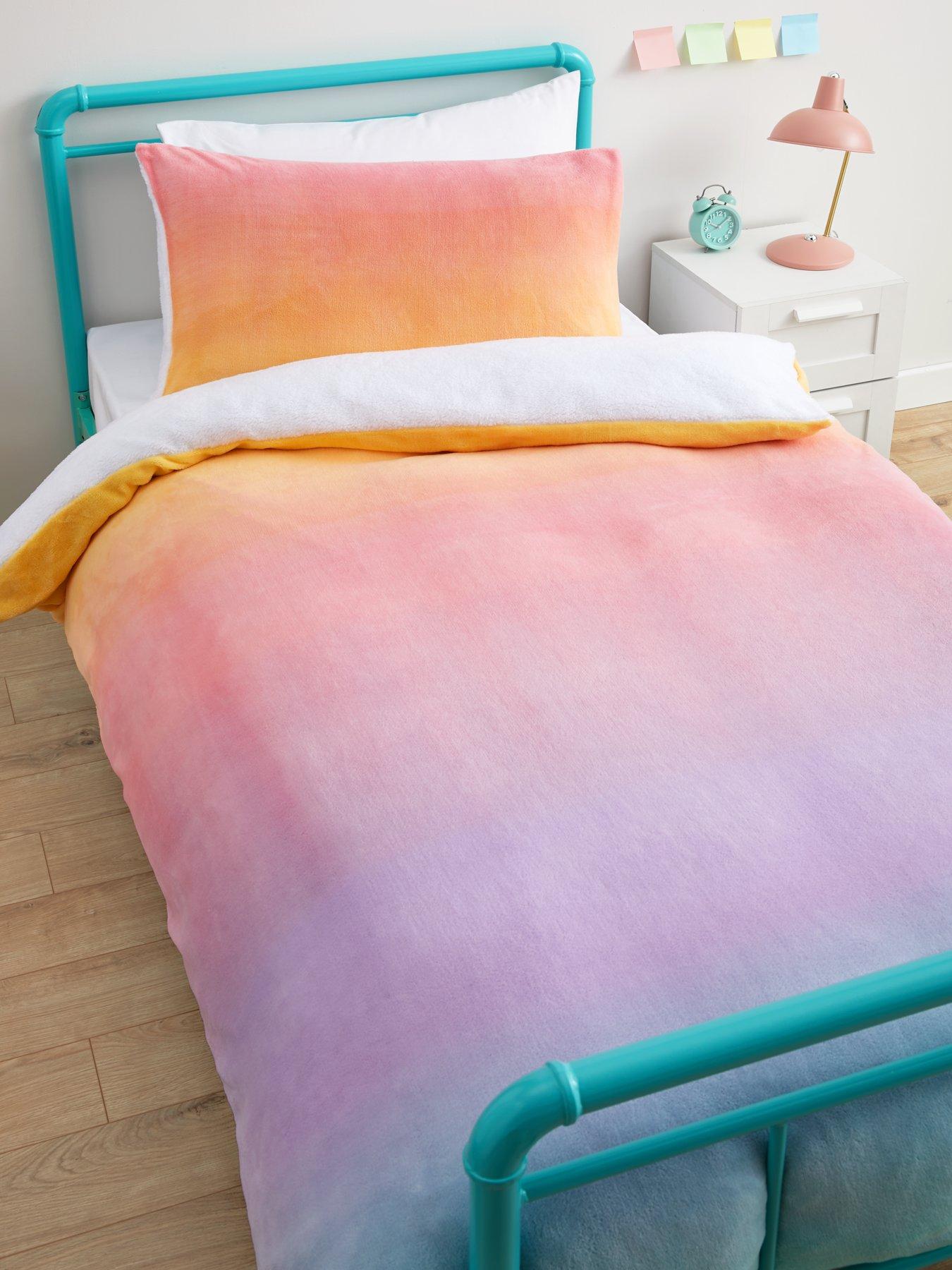 very-home-cosy-kids-ombre-fleece-duvet-set-sb-multi