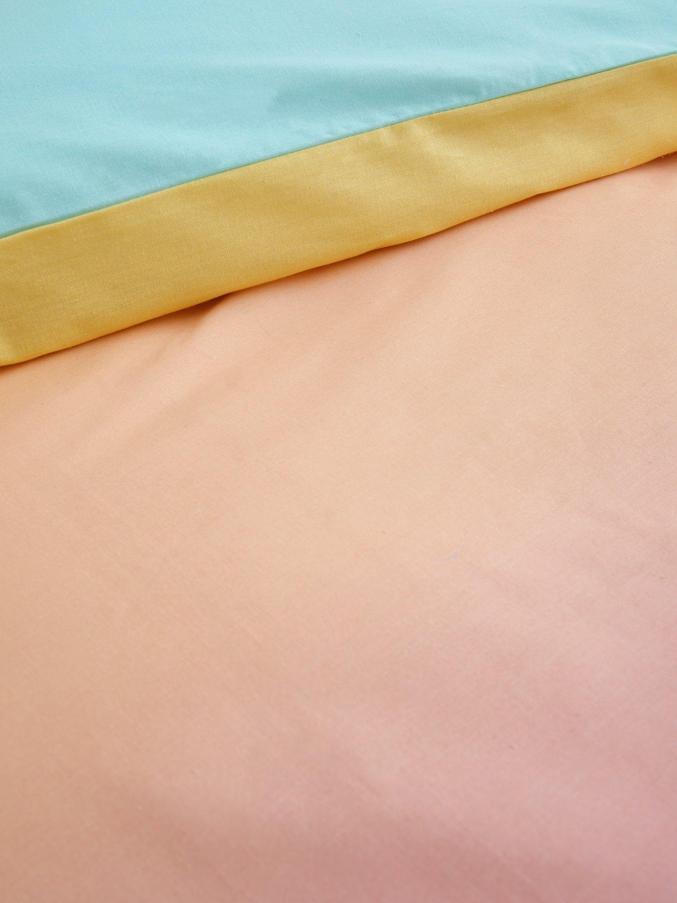 Image 6 of 7 of The Very Collection Pastel Ombre Duvet Cover - Multi