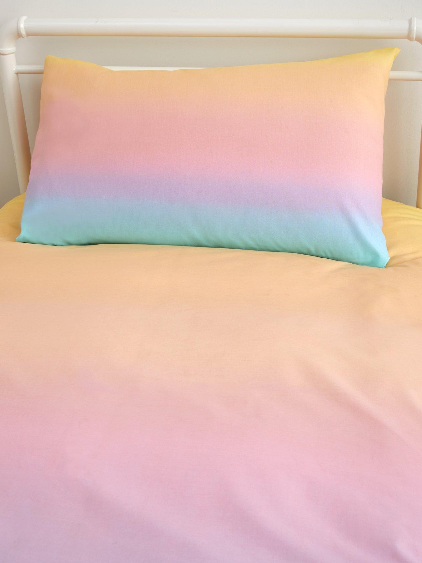 Image 7 of 7 of The Very Collection Pastel Ombre Duvet Cover - Multi