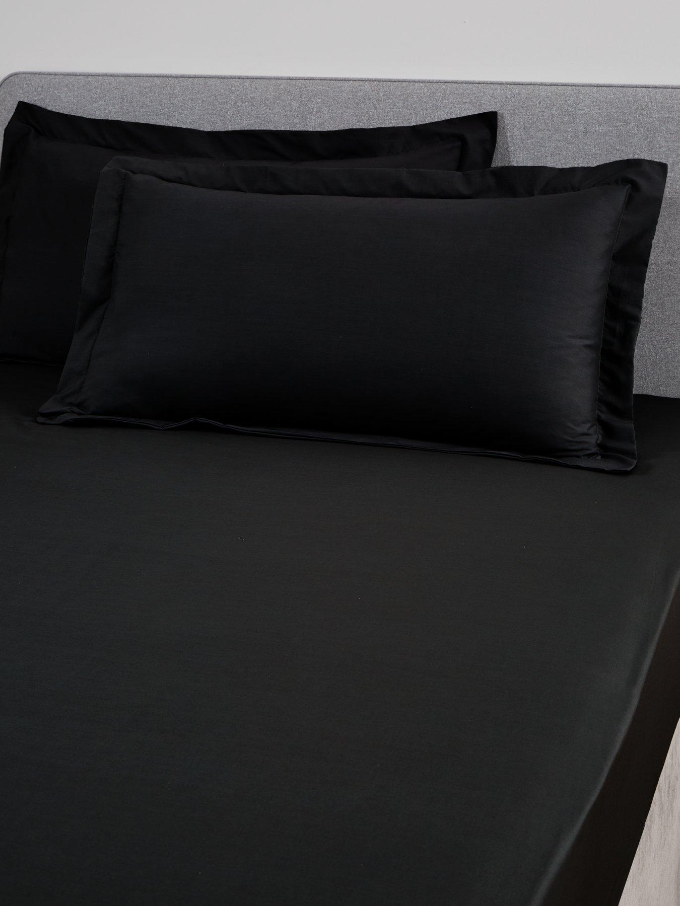 Very Home Non-Iron 180 Thread Count Oxford Pillowcase Pair