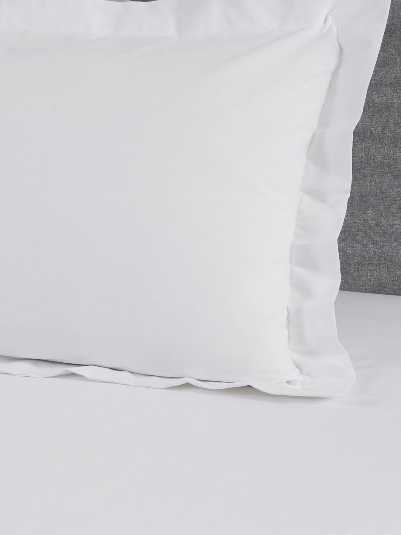 Image 3 of 4 of Very Home Non-Iron 180 Thread Count Oxford Pillowcase Pair