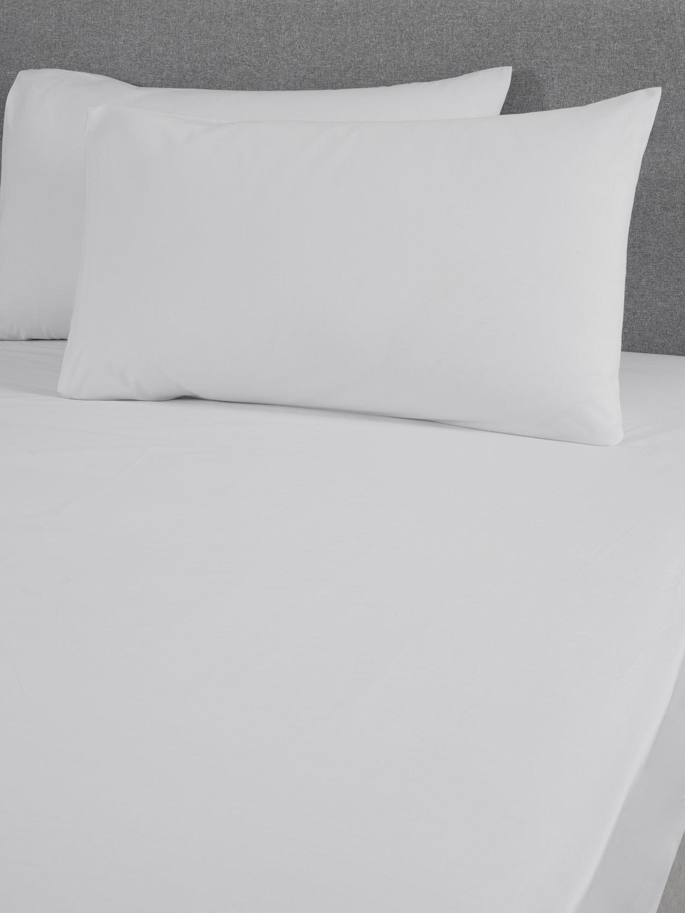 Very Home Non-Iron 180 Thread Count Pillowcase Pair