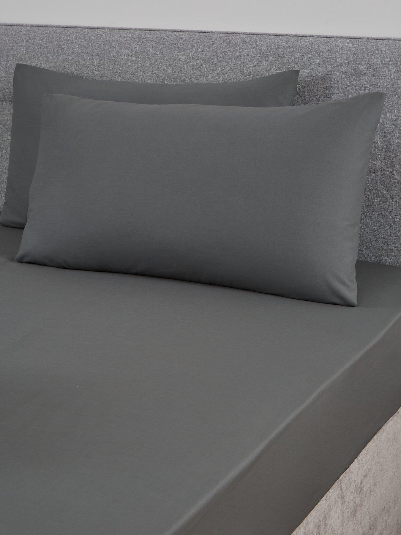 Very Home Non-Iron 180 Thread Count Pillowcase Pair