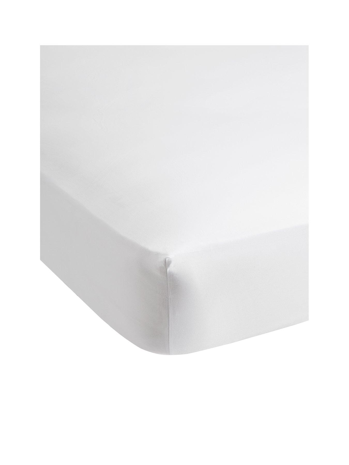Image 2 of 3 of Very Home Luxury 400 Thread Count Soft Touch Cotton Sateen 32 cm Extra Deep Fitted Sheet