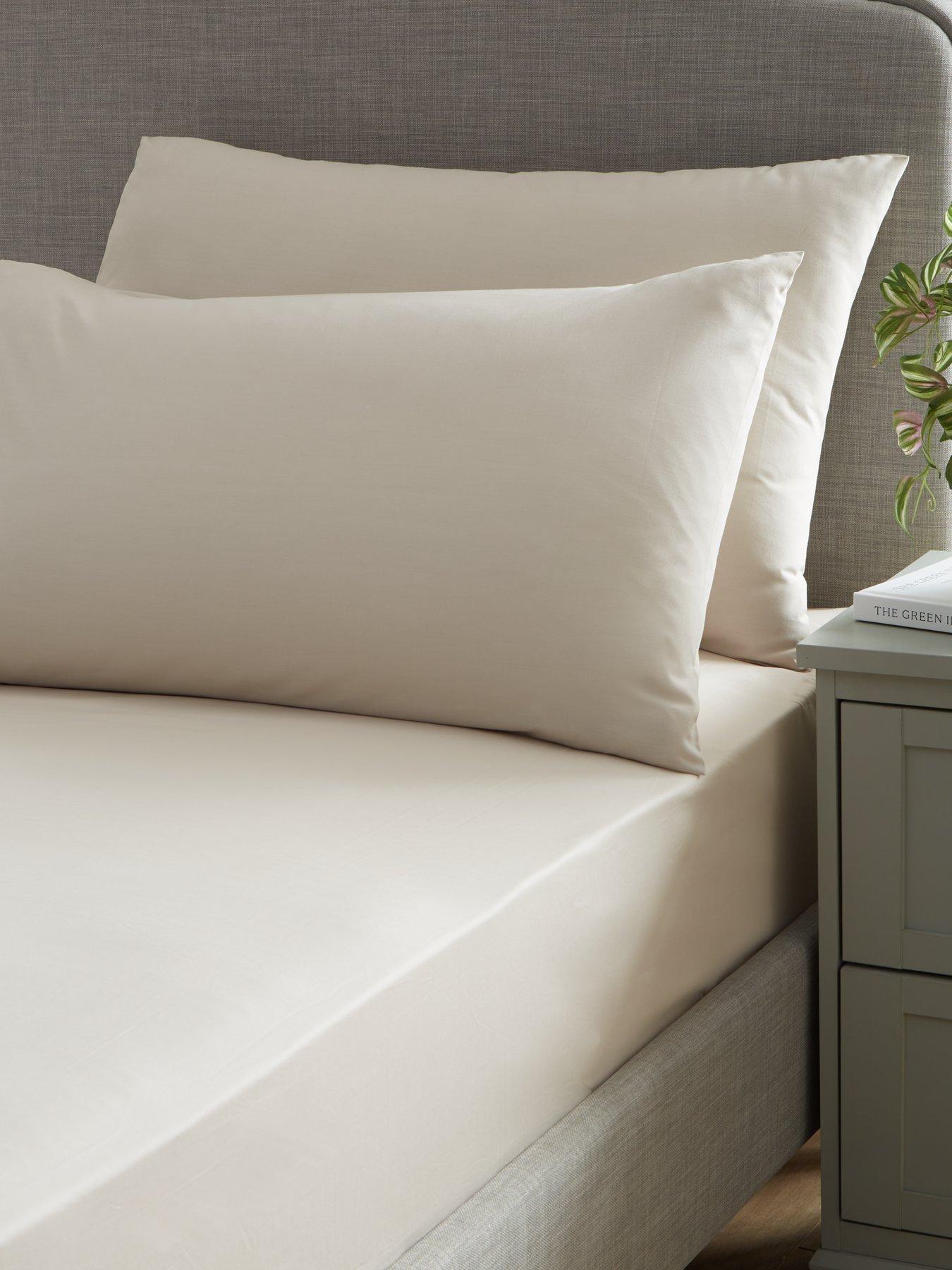 Image of Very Home 100% Cotton Standard Pillowcase Pair
