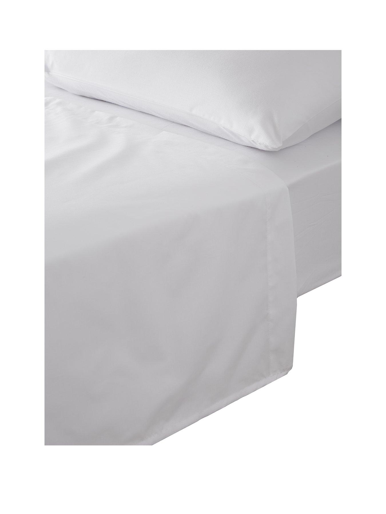 Image 2 of 3 of The Very Collection Non-Iron 180 Thread Count Flat Sheet