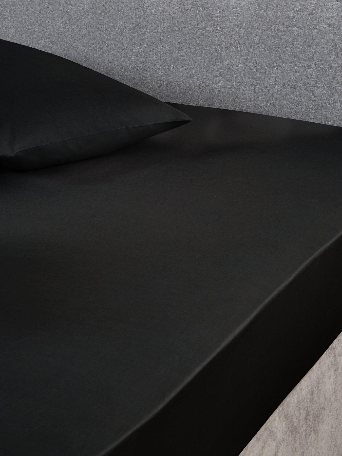 The Very Collection Non-Iron 180 Thread Count 28 cm Fitted Sheet