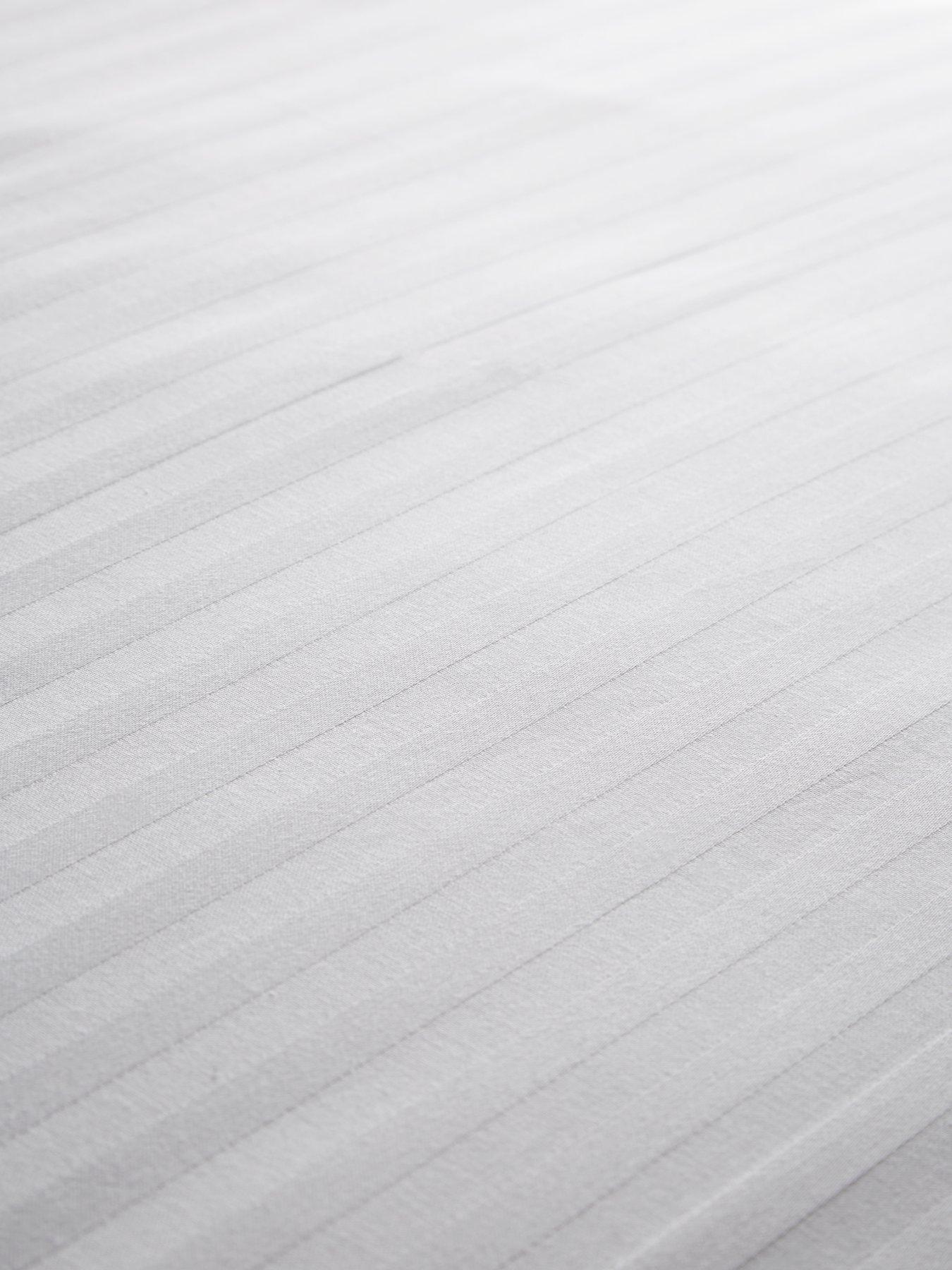 Image 4 of 4 of The Very Collection 300 Thread Count Soft Touch Sateen Stripe Duvet Cover Set