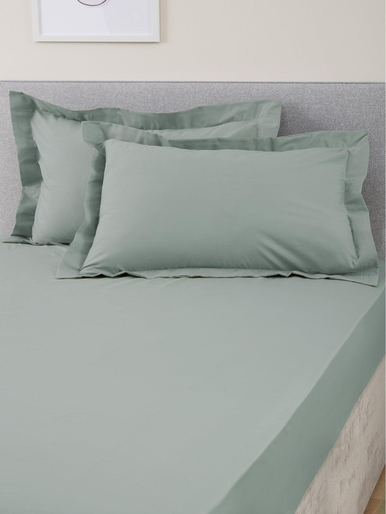 undefined Non-Iron 180 Thread Count Oxford Pillowcase Pair