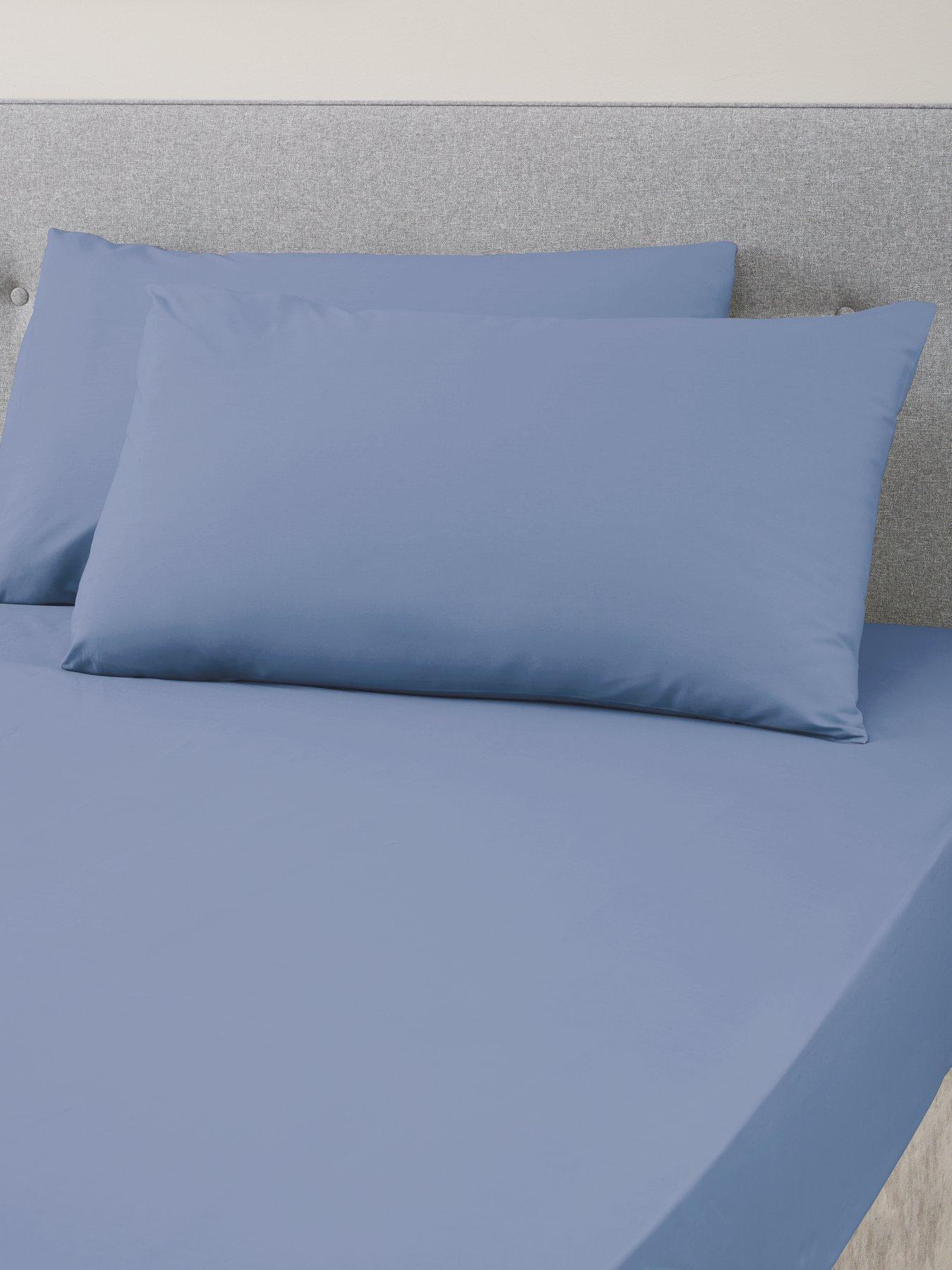 Very Home Non-Iron 180 Thread Count Standard Pillowcase Pair