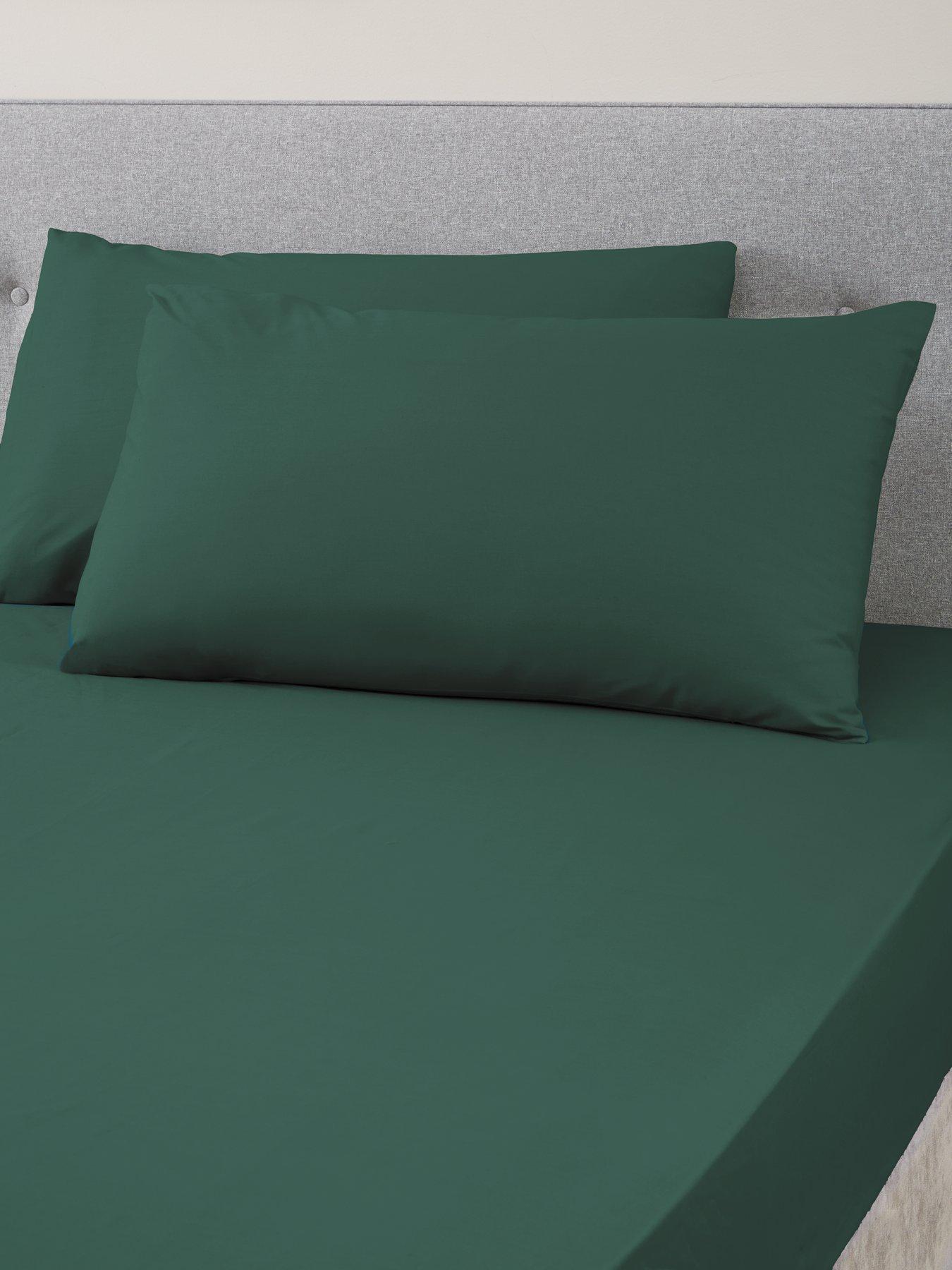 undefined Non-Iron 180 Thread Count Standard Pillowcase Pair