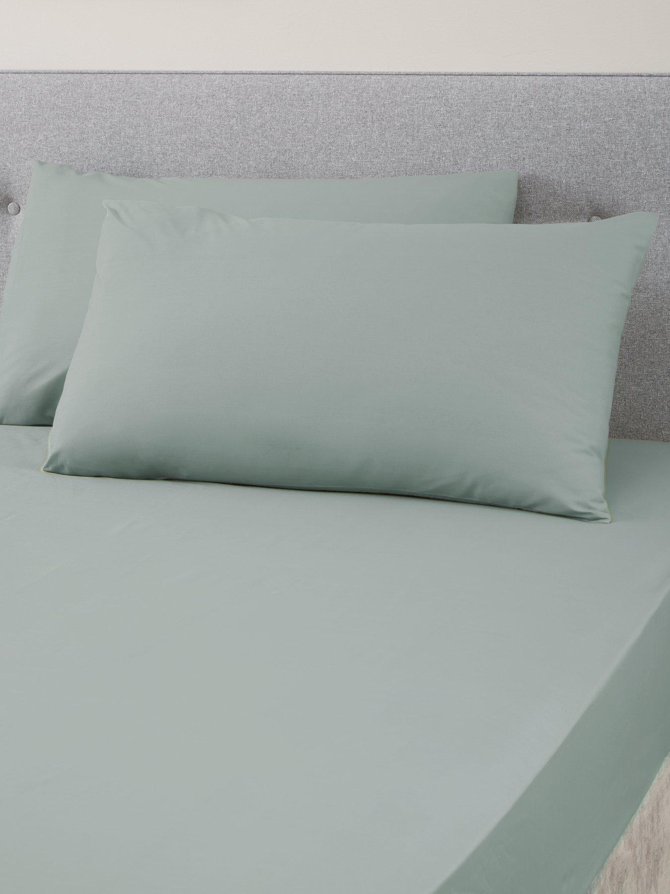 undefined Non-Iron 180 Thread Count Standard Pillowcase Pair