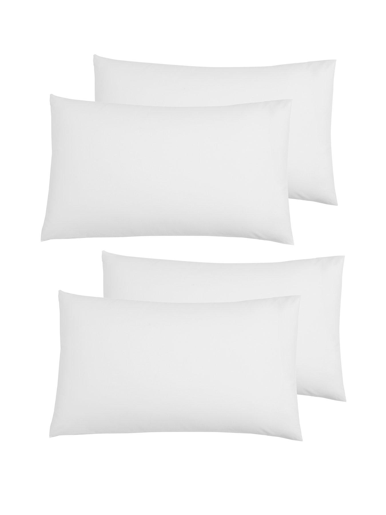 Image 2 of 4 of Everyday Pack of Four&nbsp;Easy Care Polycotton&nbsp;Count Standard Pillowcases