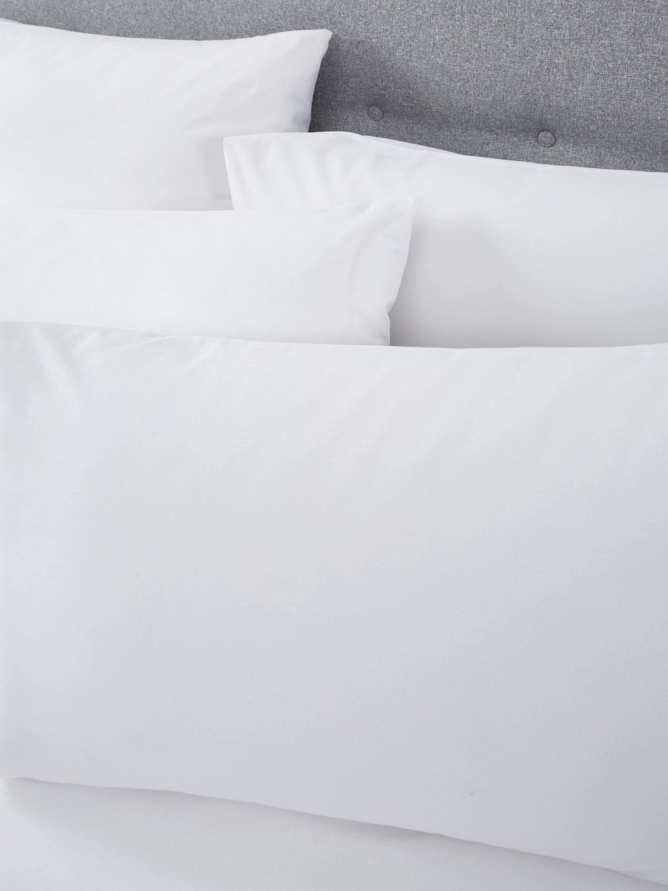 Image 3 of 4 of Everyday Pack of Four&nbsp;Easy Care Polycotton&nbsp;Count Standard Pillowcases