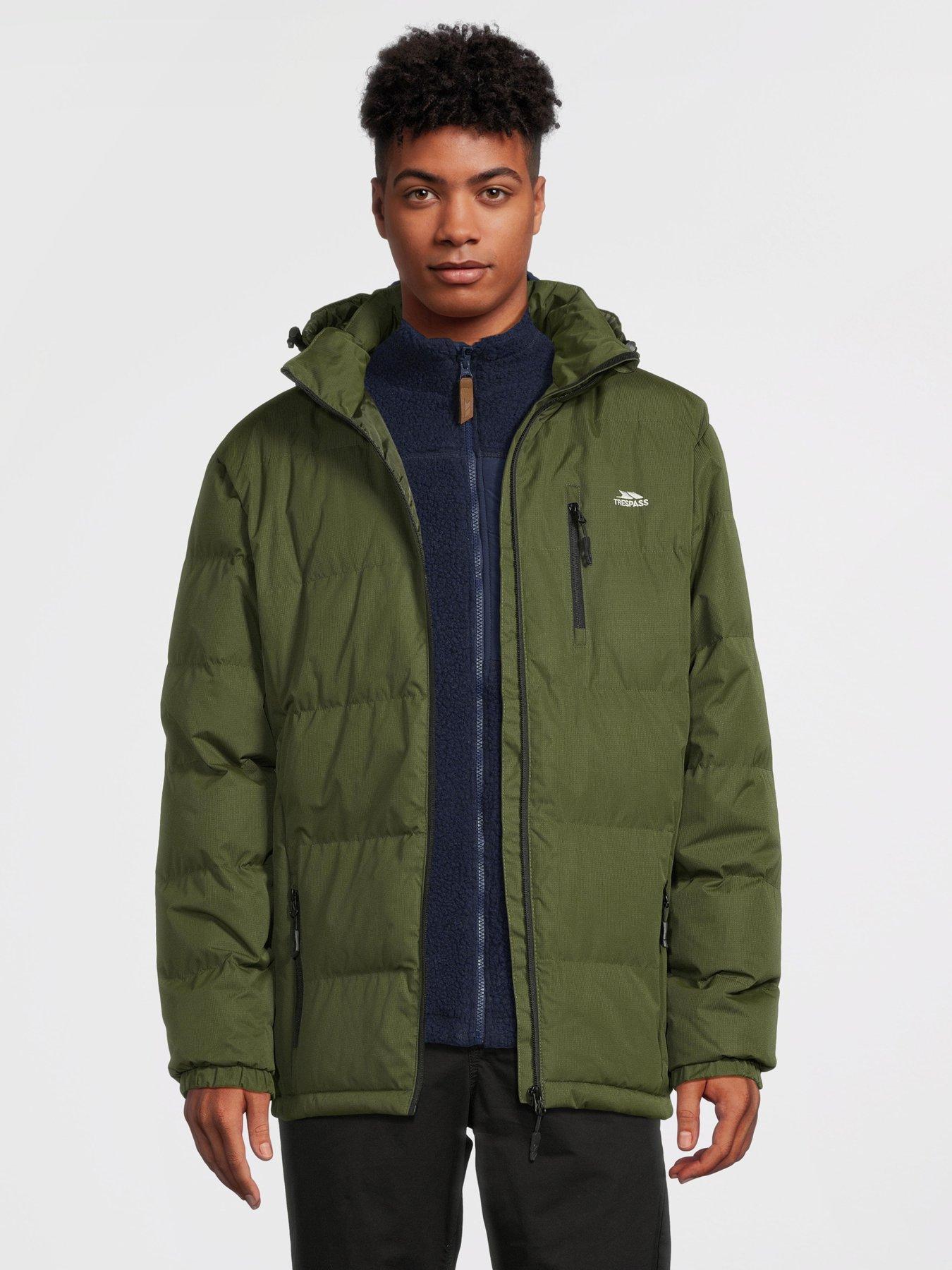 Trespass khaki clearance parka