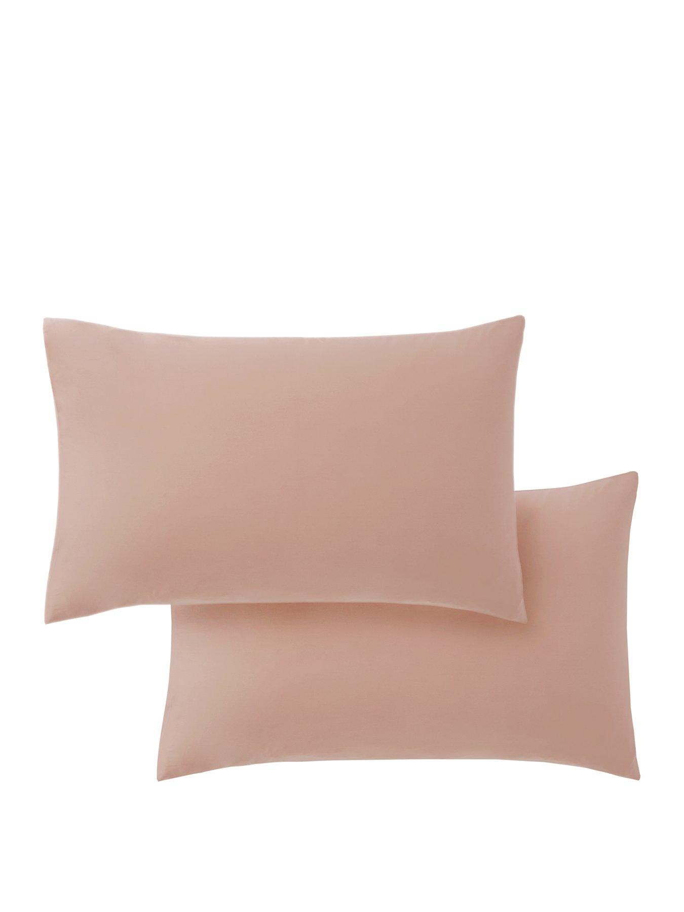 Image 2 of 3 of Very Home Luxury 400 Thread Count Soft Touch Cotton Sateen Housewife Pillowcase Pair