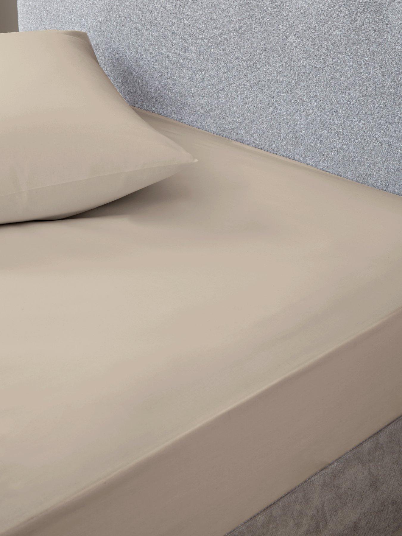 very-home-non-iron-180-thread-count-extra-deep-32-cm-fitted-sheet