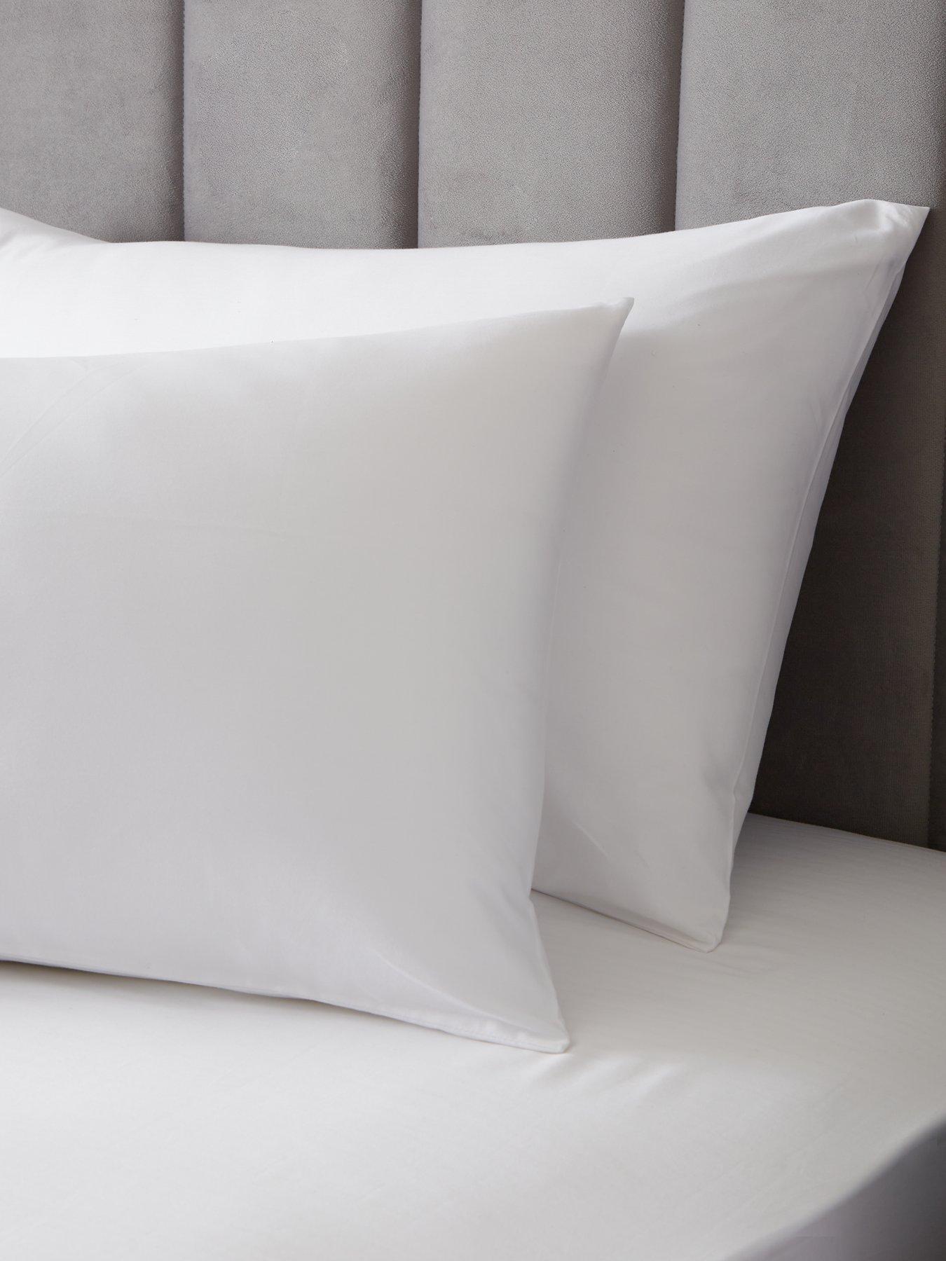 Image 3 of 3 of The Very Collection Luxury 400 Thread Count Soft Touch Cotton Sateen Housewife Pillowcase Pair