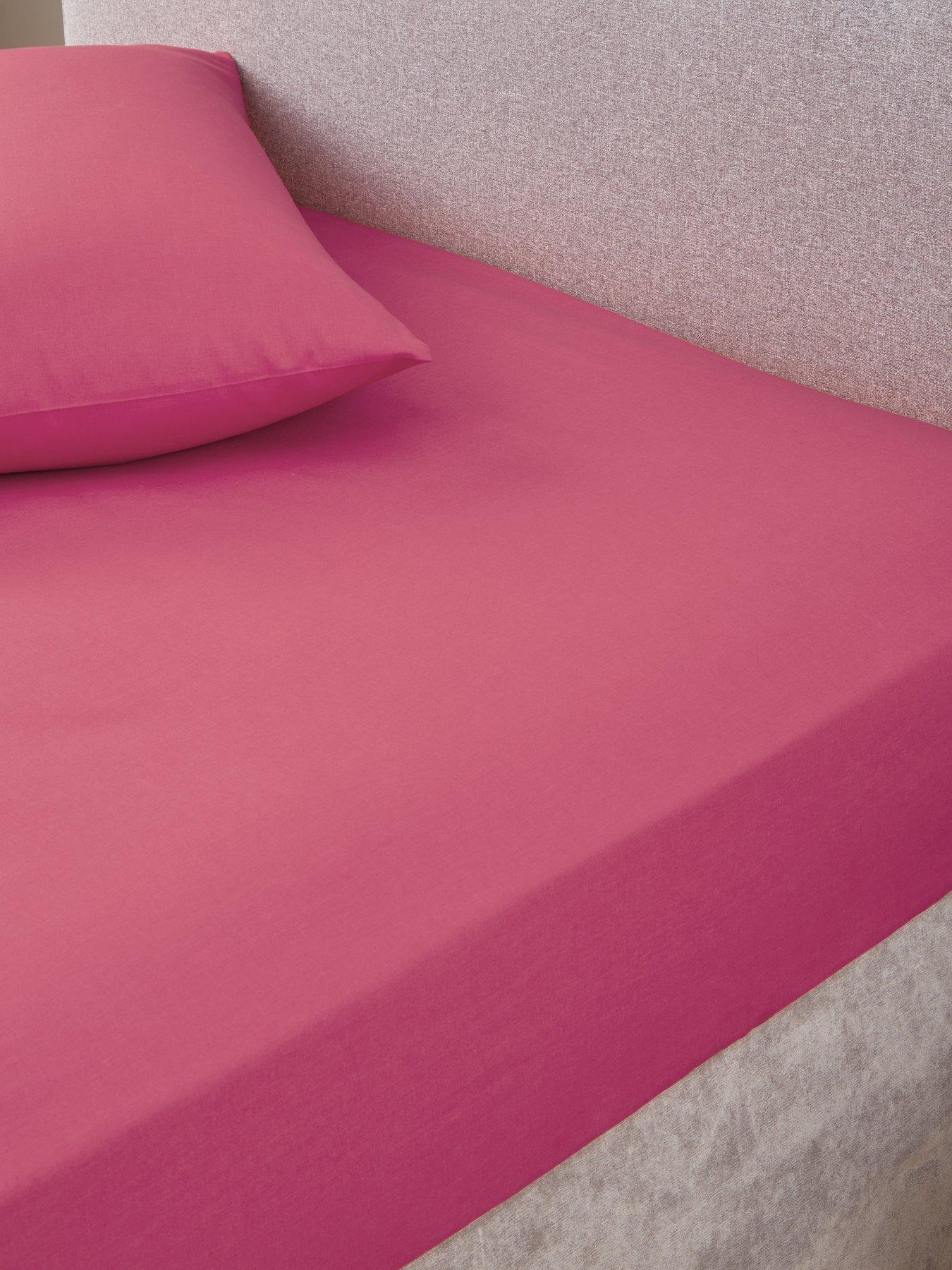 Image 1 of 4 of The Very Collection Easy Care Polycotton&nbsp;Extra Deep 32 cm Fitted Sheet