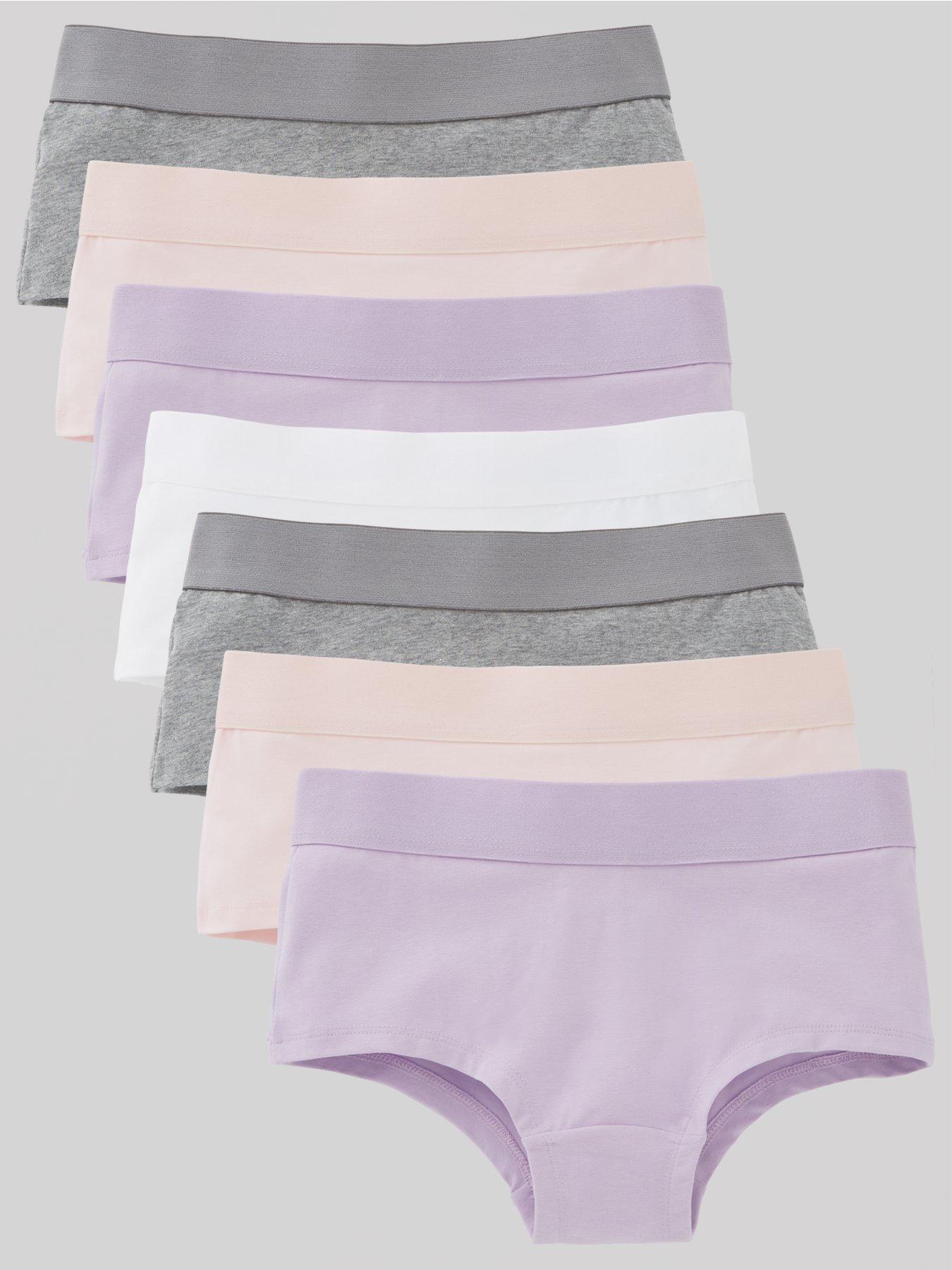 Multi Kid 6-Pack Cotton Underwear