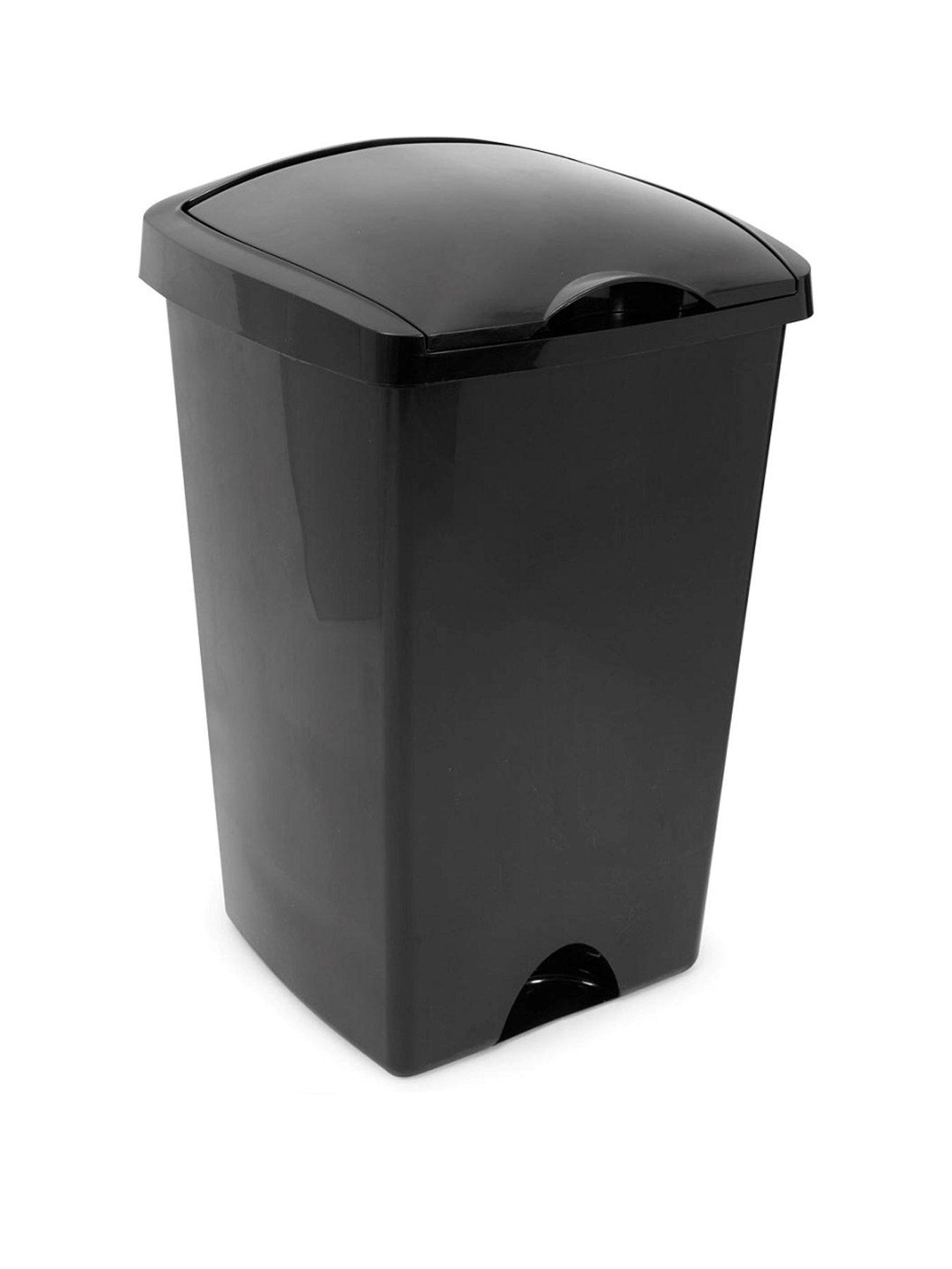 Image of Addis 50-litre Plastic Bin with Lift-Up Lid
