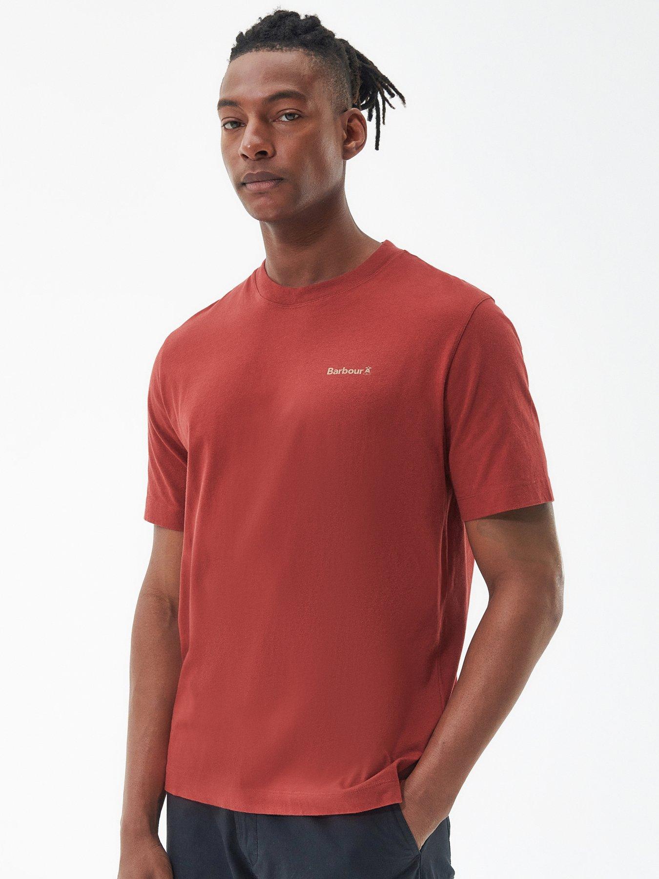 Barbour Swift T Shirt Red Very Ireland