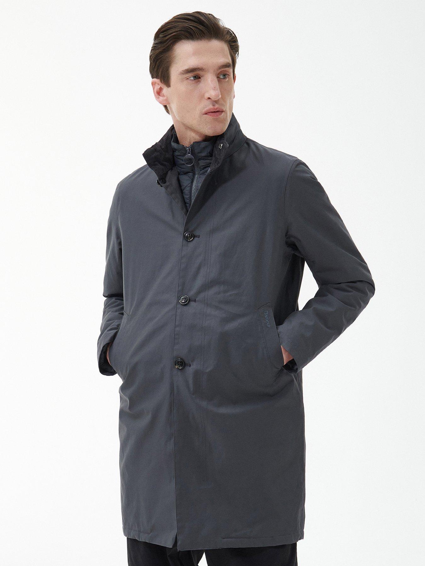 Grey hotsell barbour coat