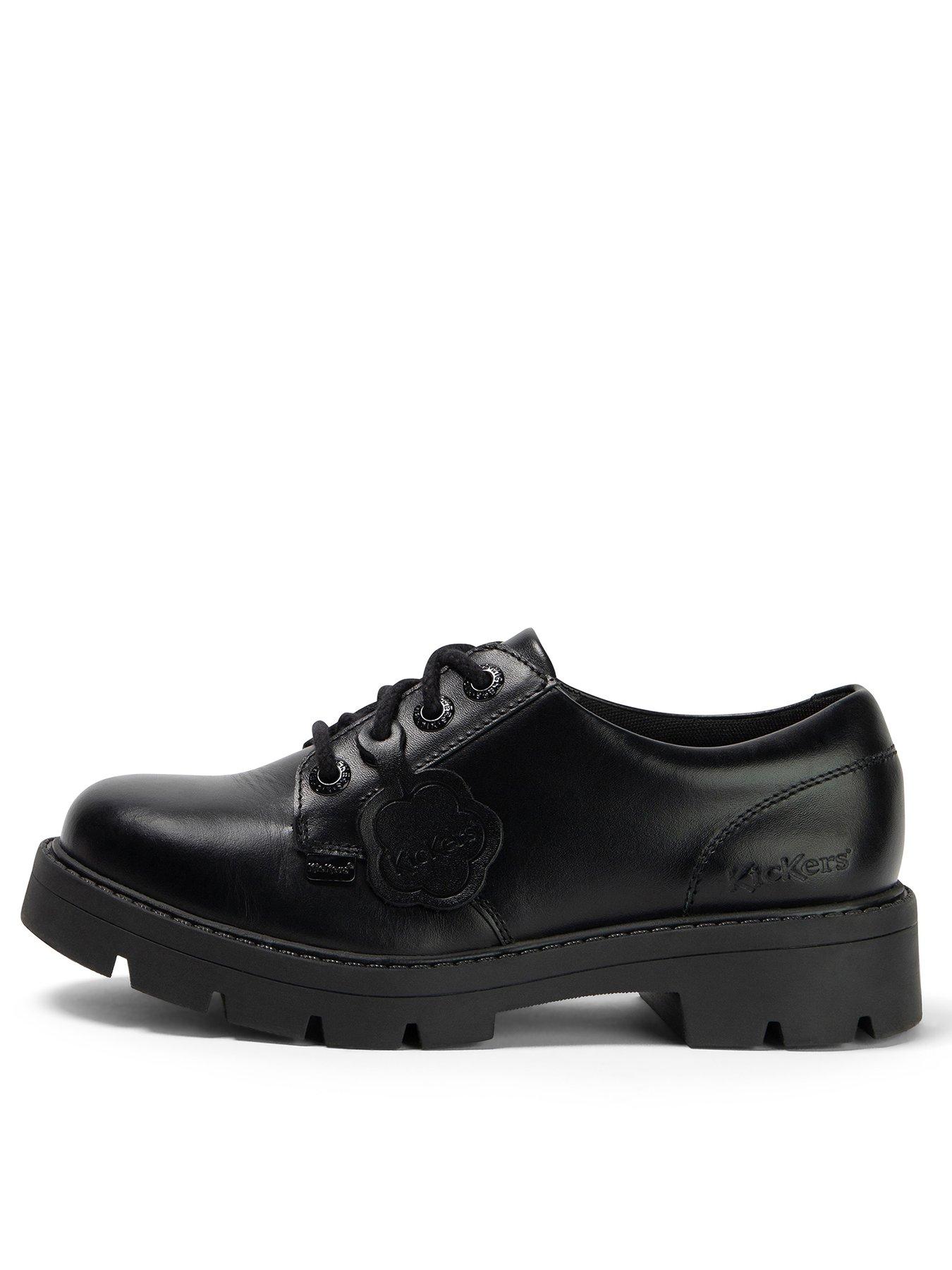 undefined Kickers Kori Lace in Black Leather