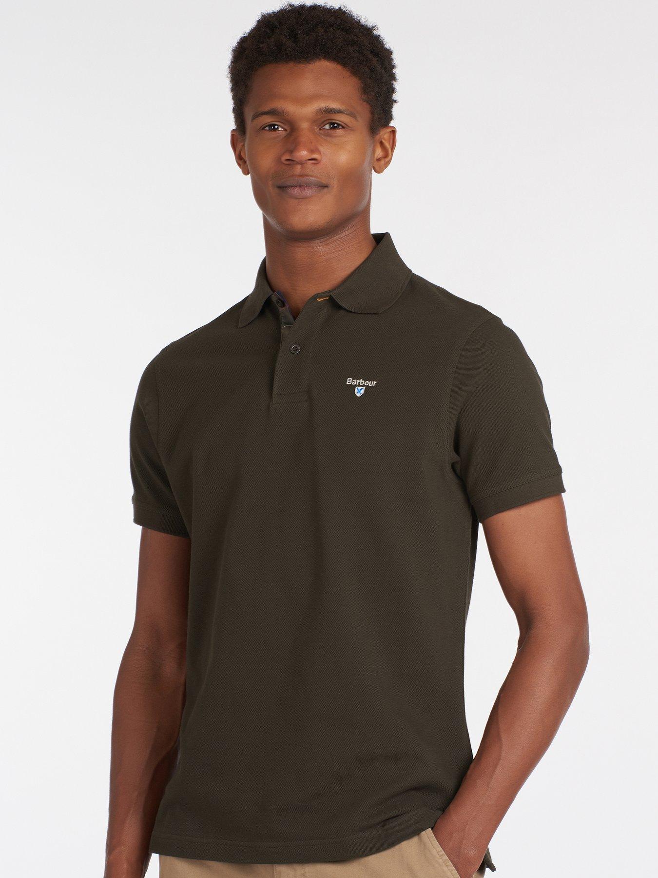 barbour-tartan-pique-polo-shirt-dark-green