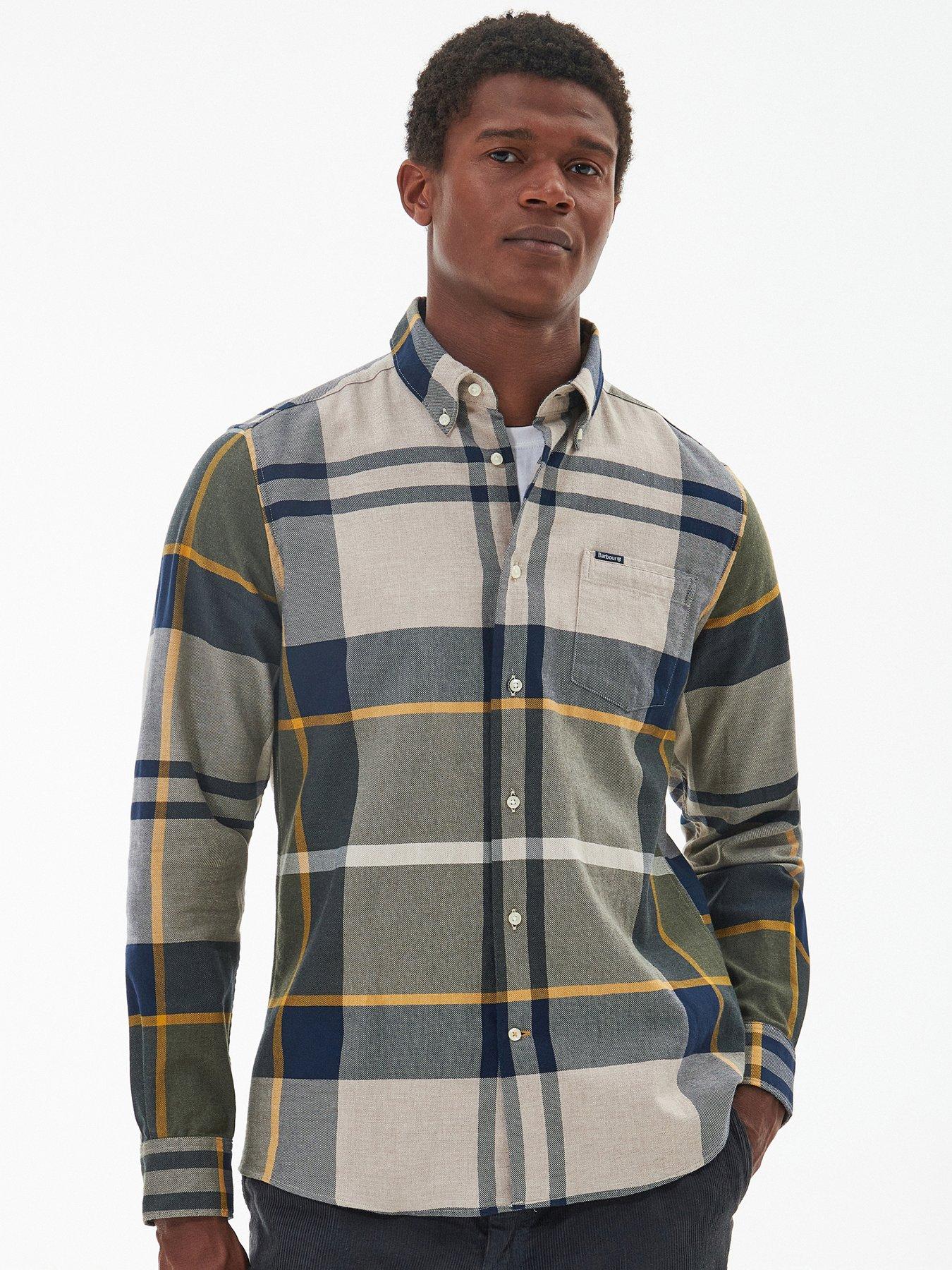 barbour-dunoon-tailored-shirt-greenfront