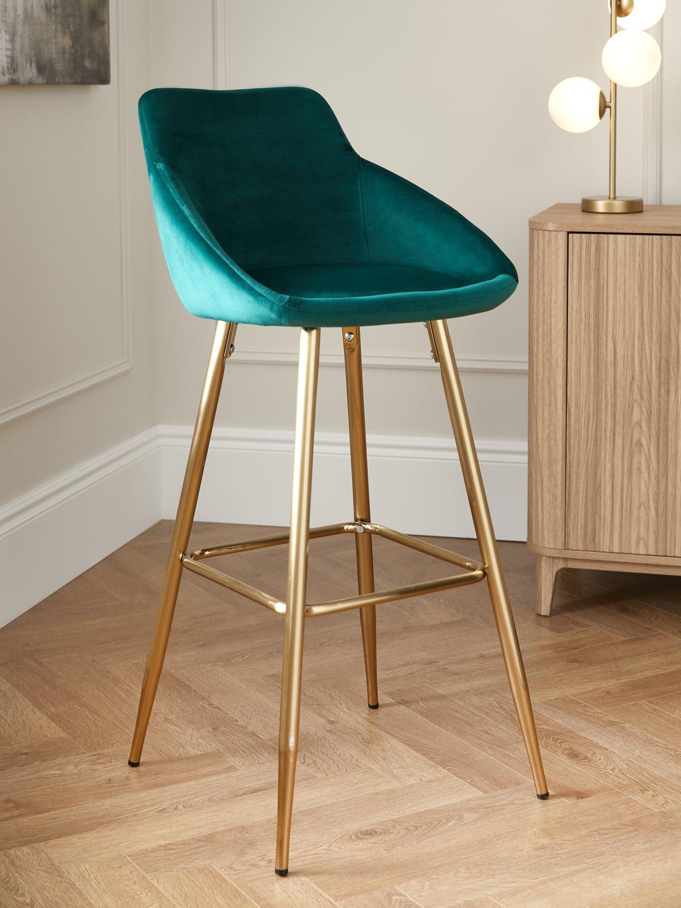 very-home-dahlia-bar-stool-green