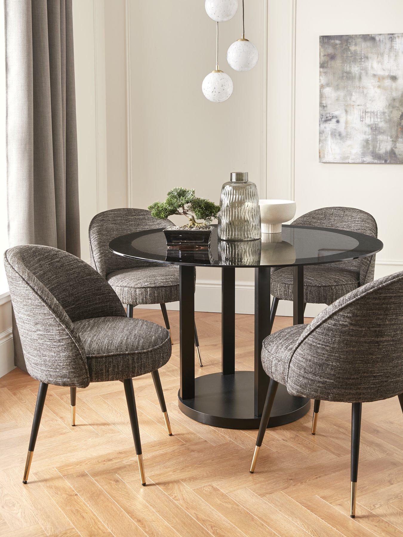 very-home-moda-round-glass-topnbsppedestal-column-120-cmnbspdining-table-_4-dining-chairs-black