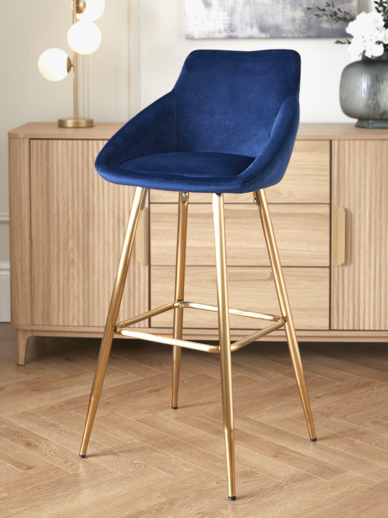 very-home-dahlia-bar-stool-navy