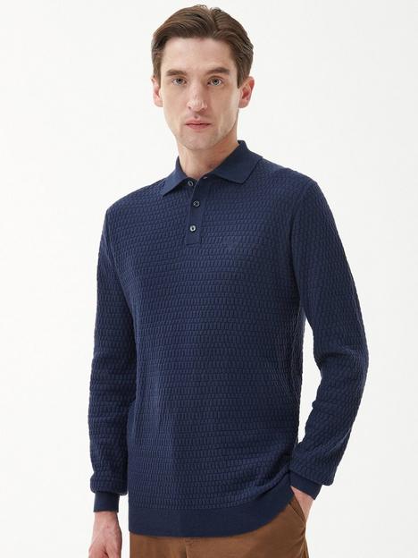 barbour-thornbury-knit-polo-shirt-navy