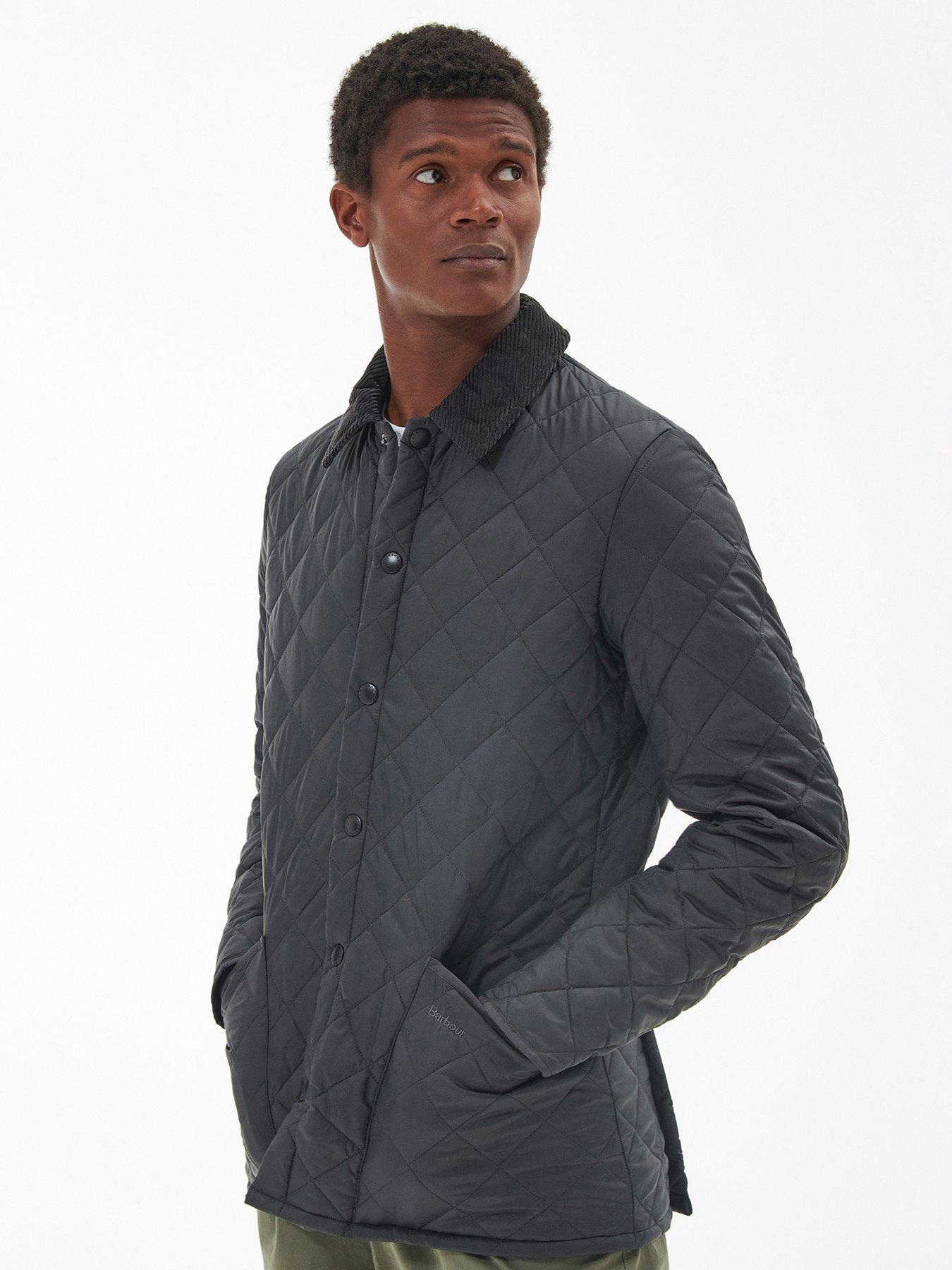 Barbour Heritage Liddesdale Quilted Jacket - Dark Grey | Very Ireland